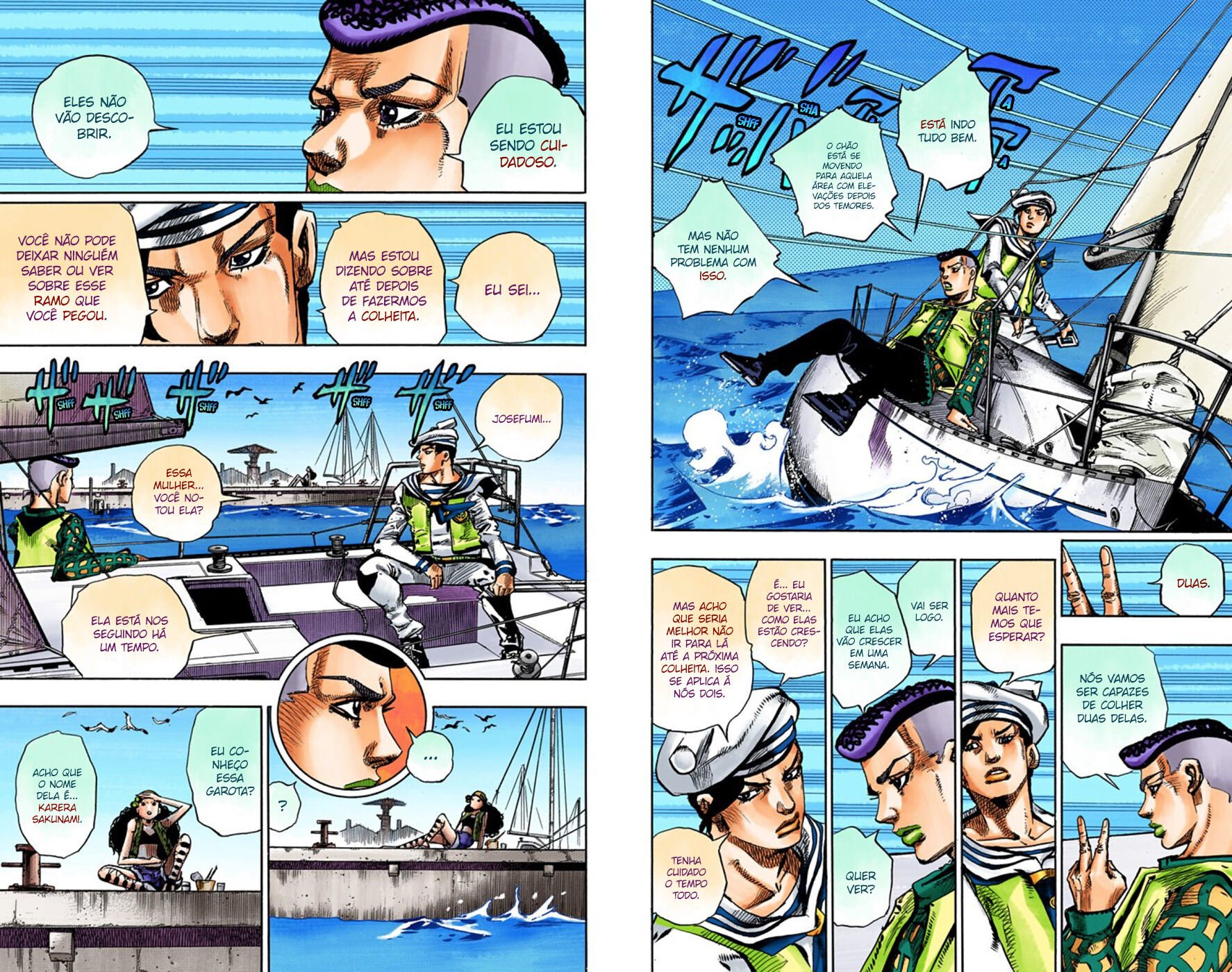 JoJo's Bizarre Adventure, Part 8: JoJolion - Digital Colored Comics Capítulo 51 Página 21