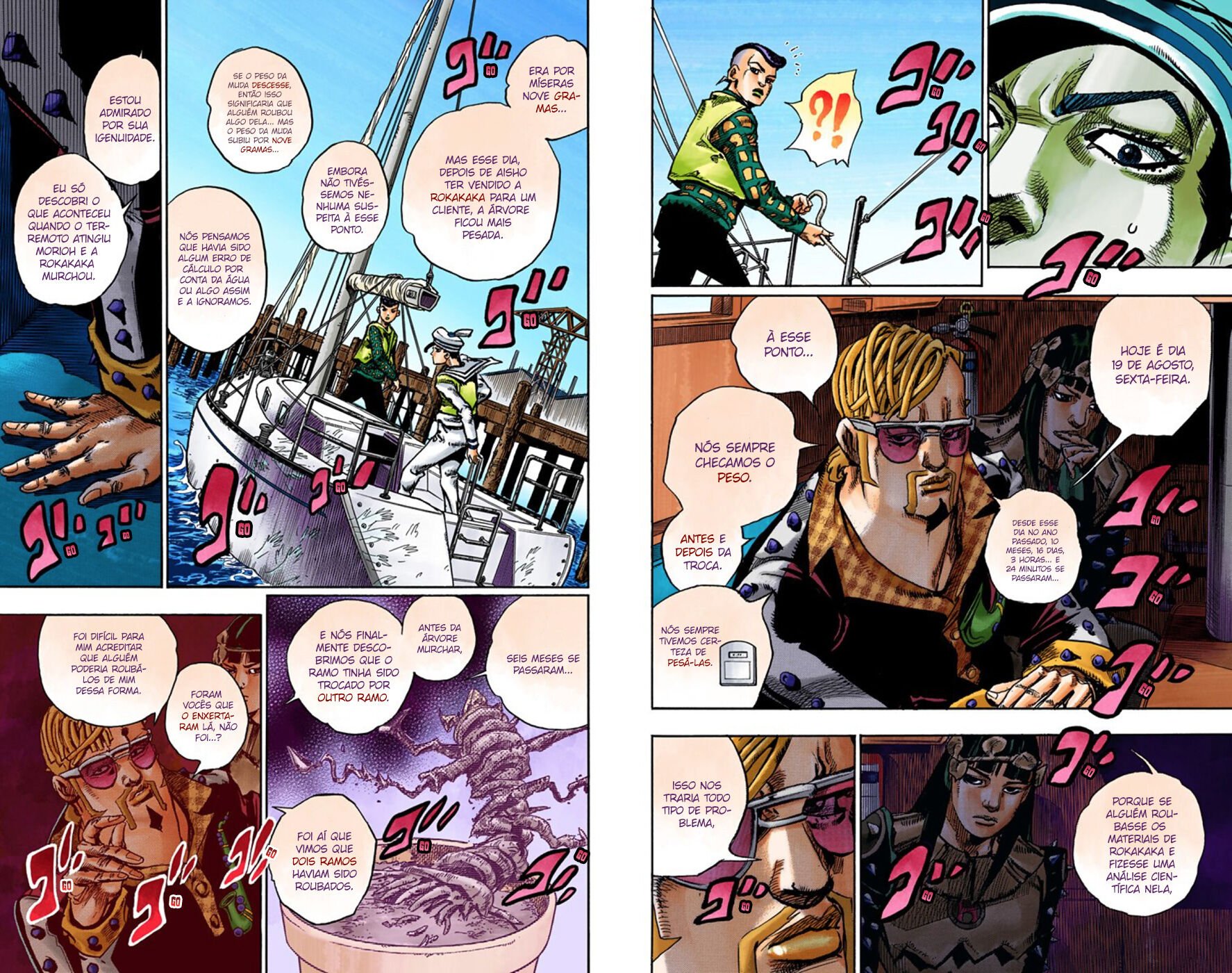 JoJo's Bizarre Adventure, Part 8: JoJolion - Digital Colored Comics Capítulo 51 Página 25