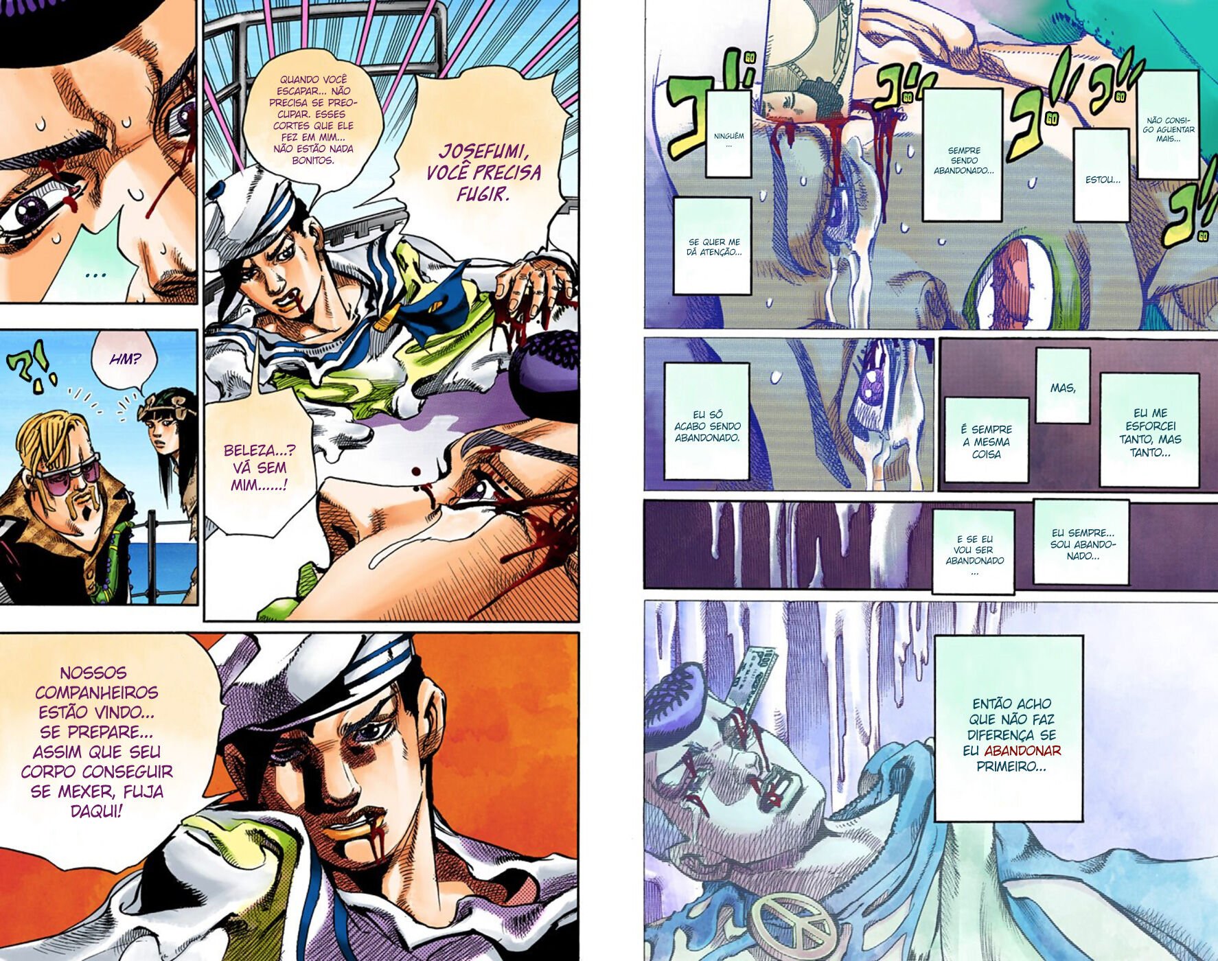 JoJo's Bizarre Adventure, Part 8: JoJolion - Digital Colored Comics Capítulo 52 Página 10