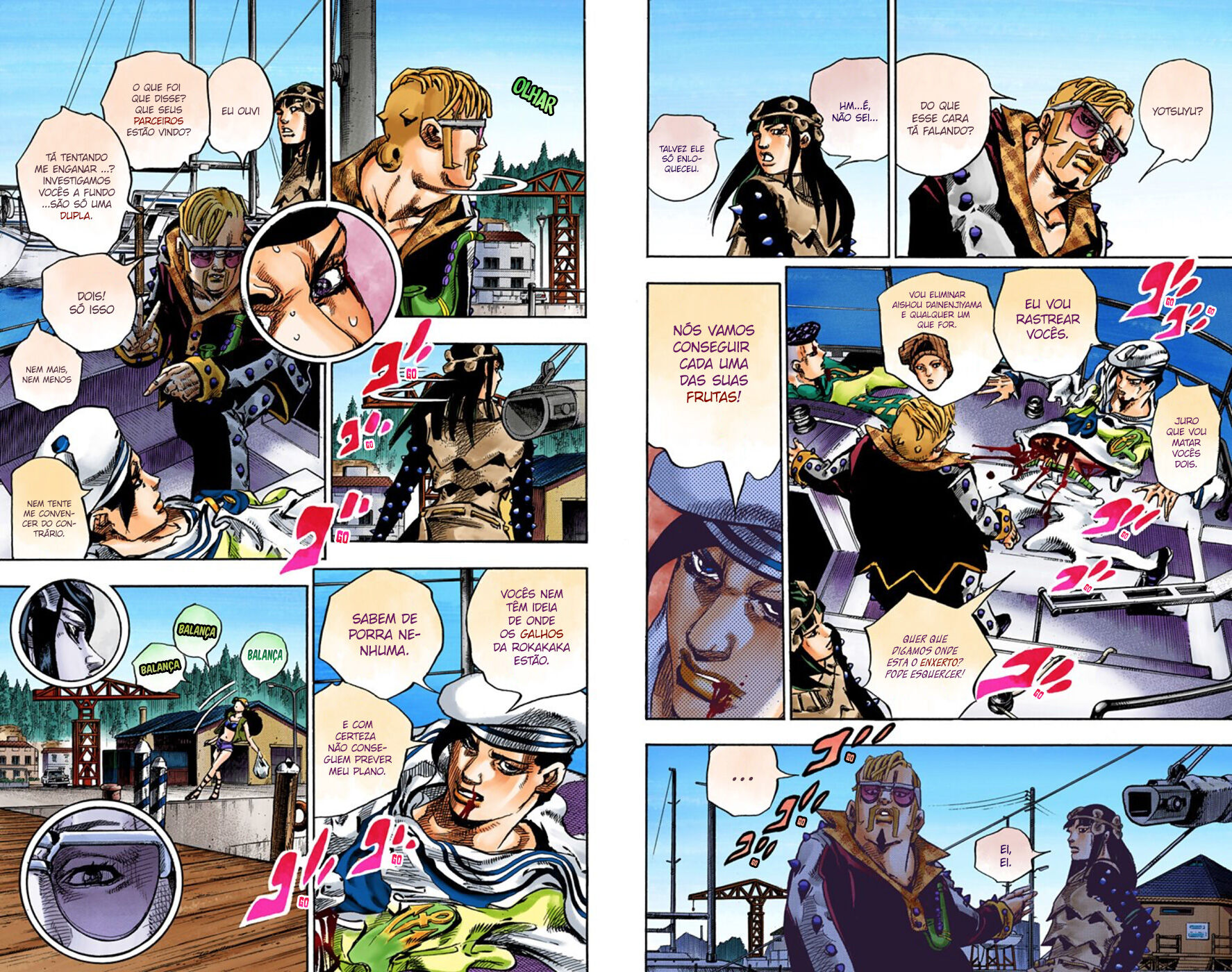 JoJo's Bizarre Adventure, Part 8: JoJolion - Digital Colored Comics Capítulo 52 Página 11