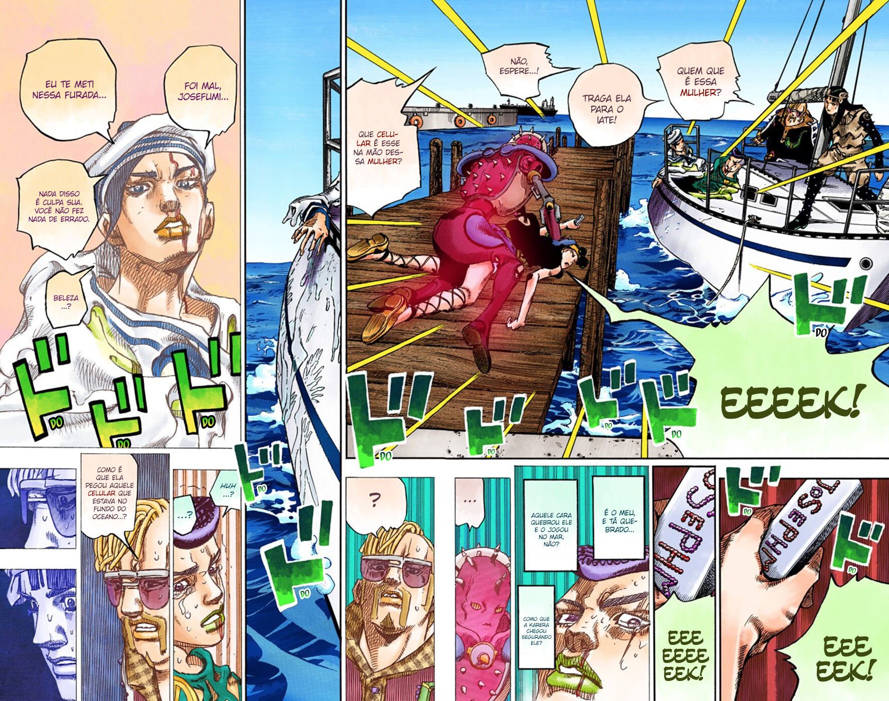 JoJo's Bizarre Adventure, Part 8: JoJolion - Digital Colored Comics Capítulo 52 Página 13