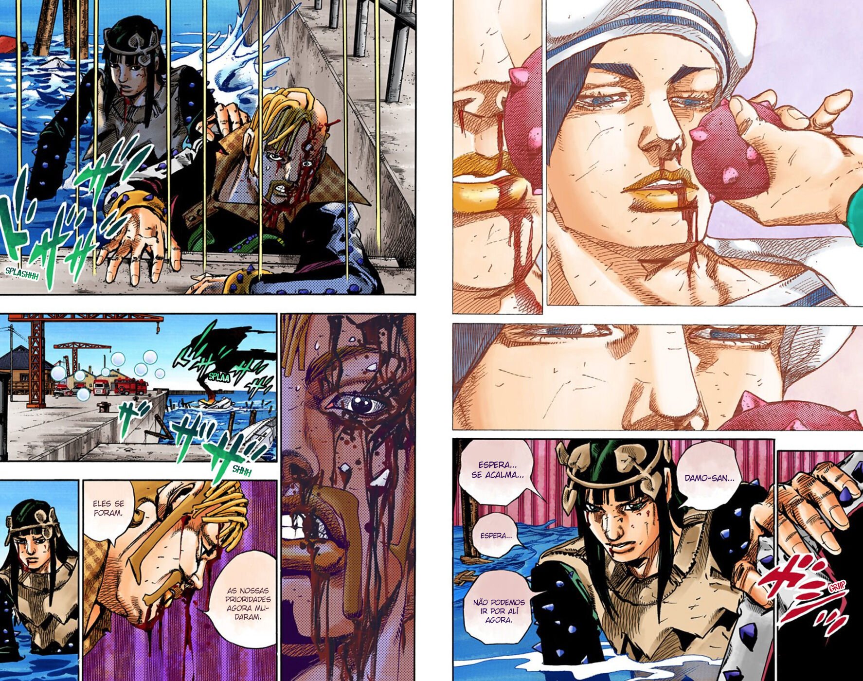 JoJo's Bizarre Adventure, Part 8: JoJolion - Digital Colored Comics Capítulo 52 Página 22
