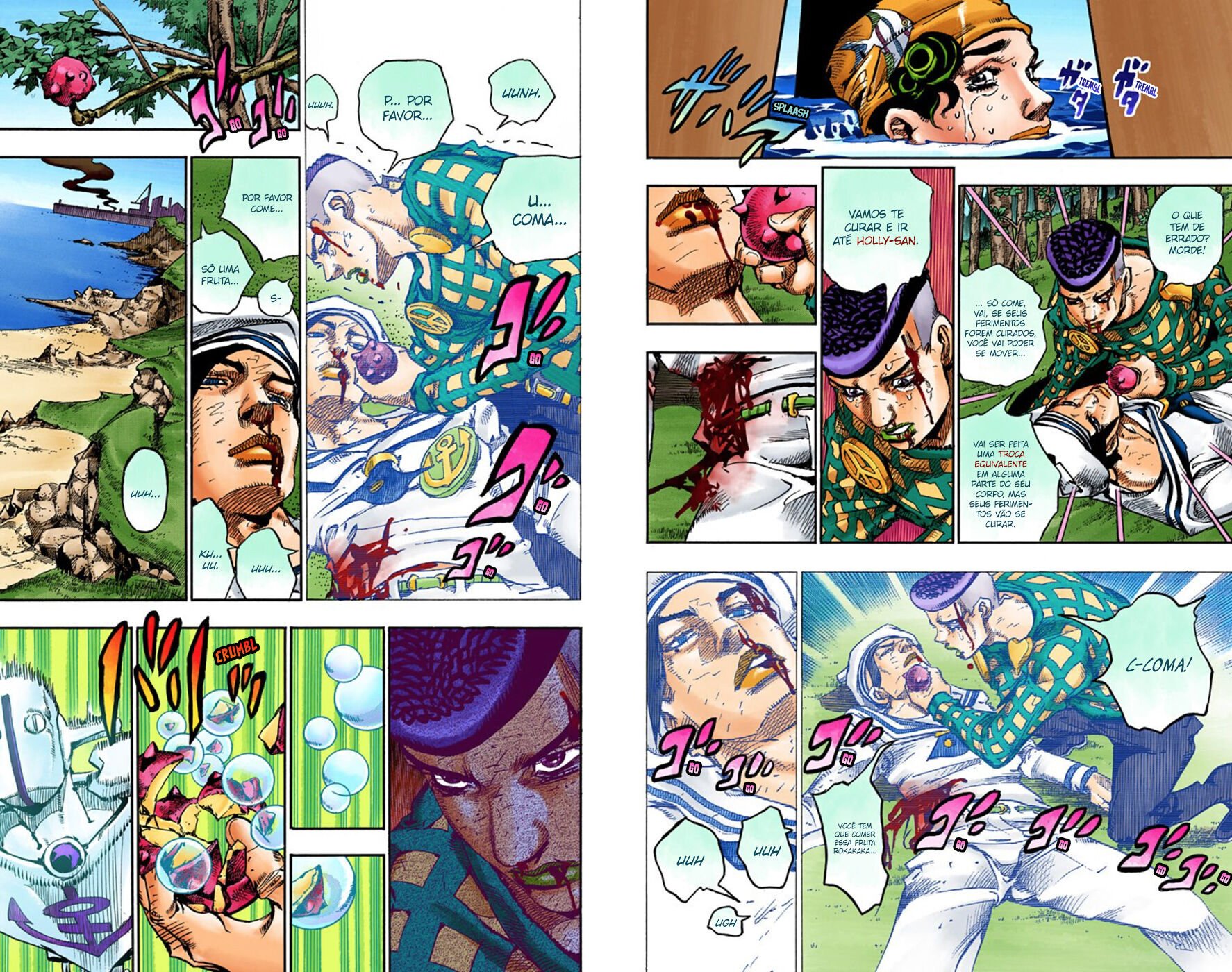 JoJo's Bizarre Adventure, Part 8: JoJolion - Digital Colored Comics Capítulo 52 Página 24