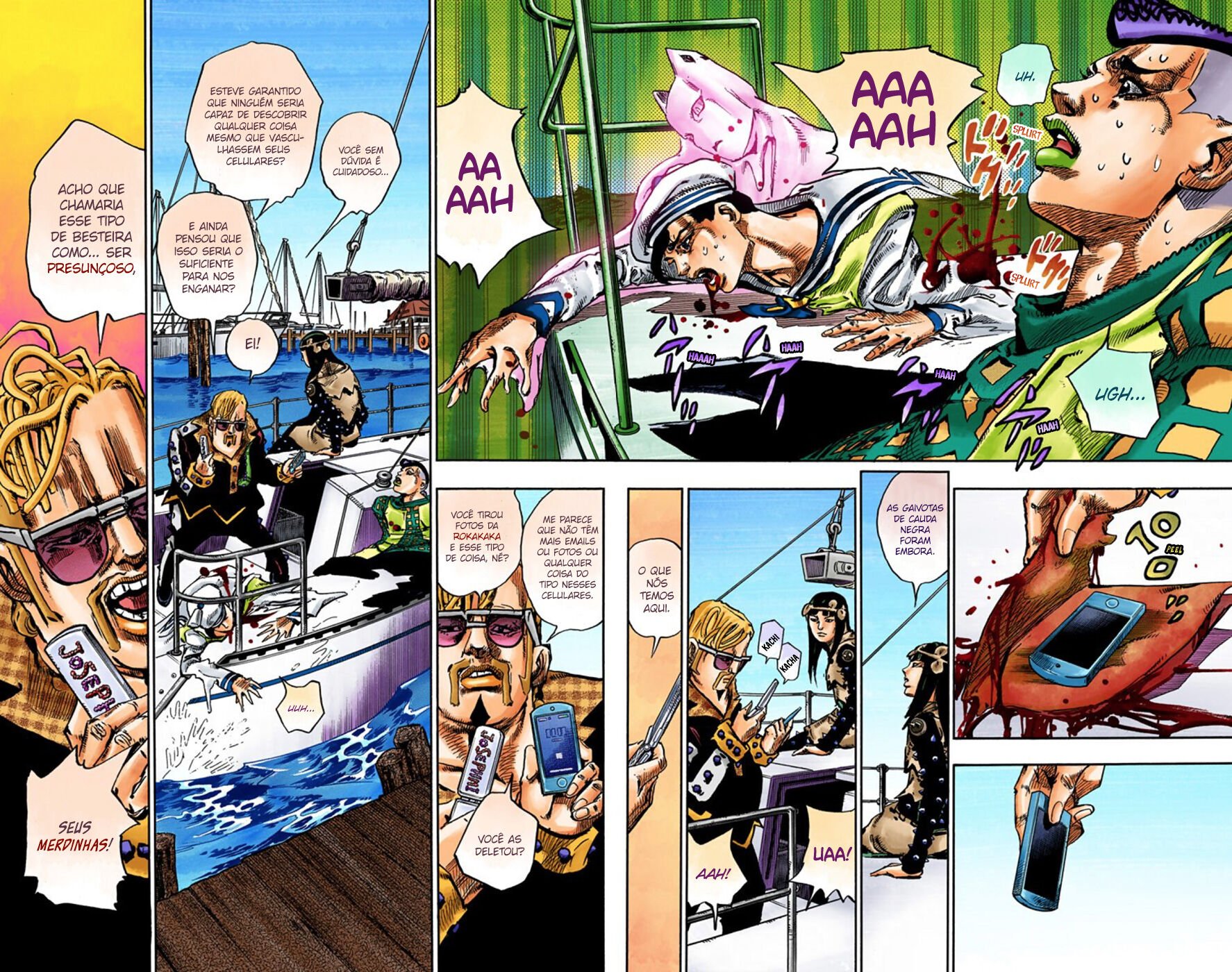 JoJo's Bizarre Adventure, Part 8: JoJolion - Digital Colored Comics Capítulo 52 Página 5