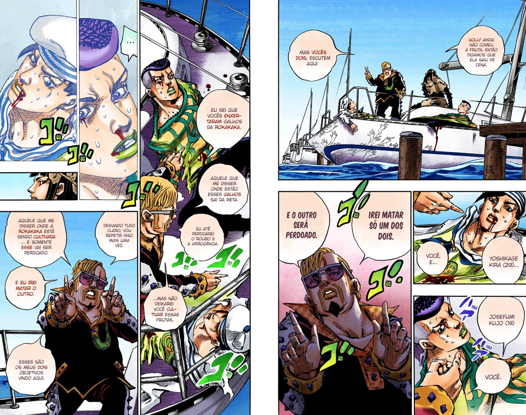 JoJo's Bizarre Adventure, Part 8: JoJolion - Digital Colored Comics Capítulo 52 Página 7