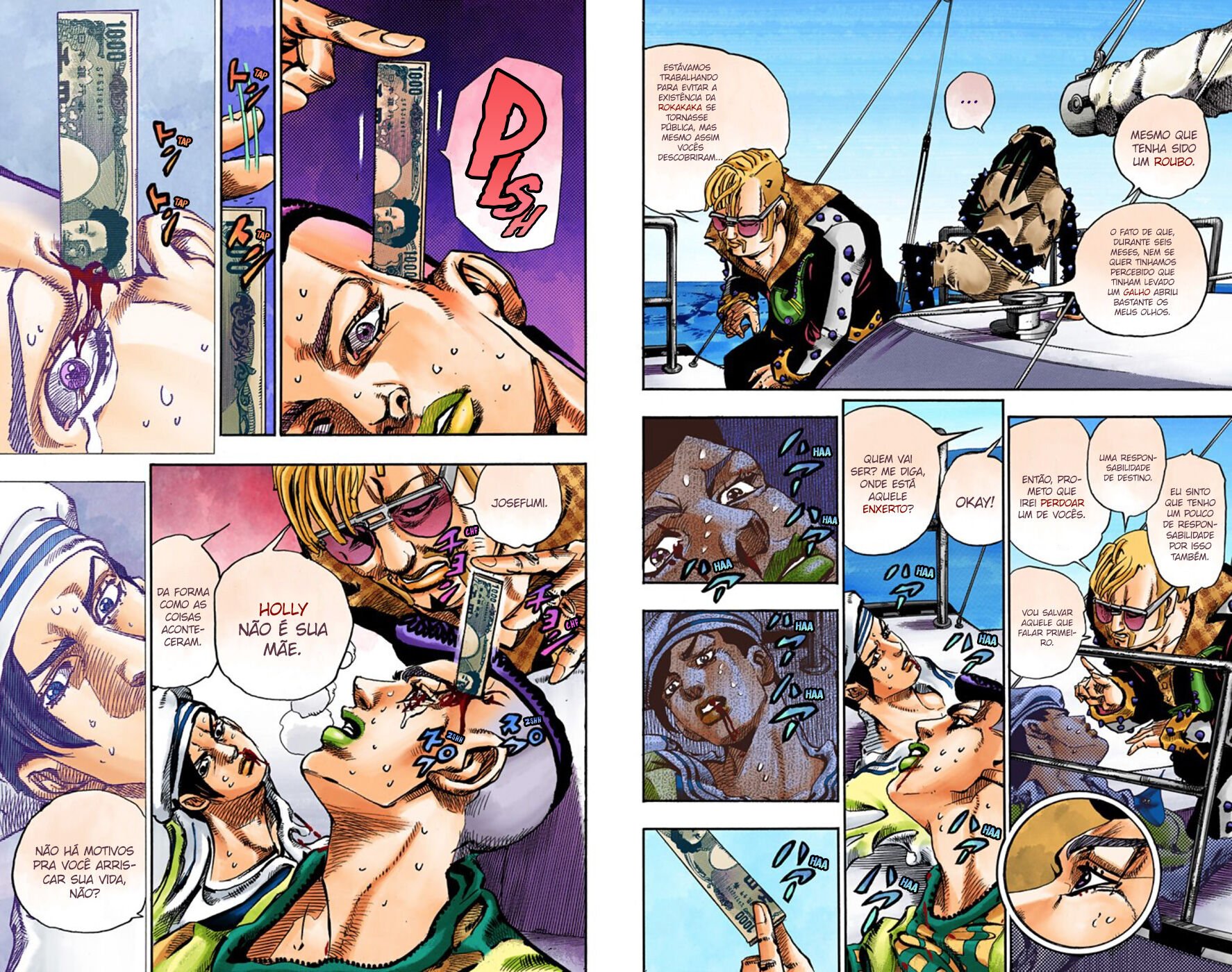 JoJo's Bizarre Adventure, Part 8: JoJolion - Digital Colored Comics Capítulo 52 Página 8