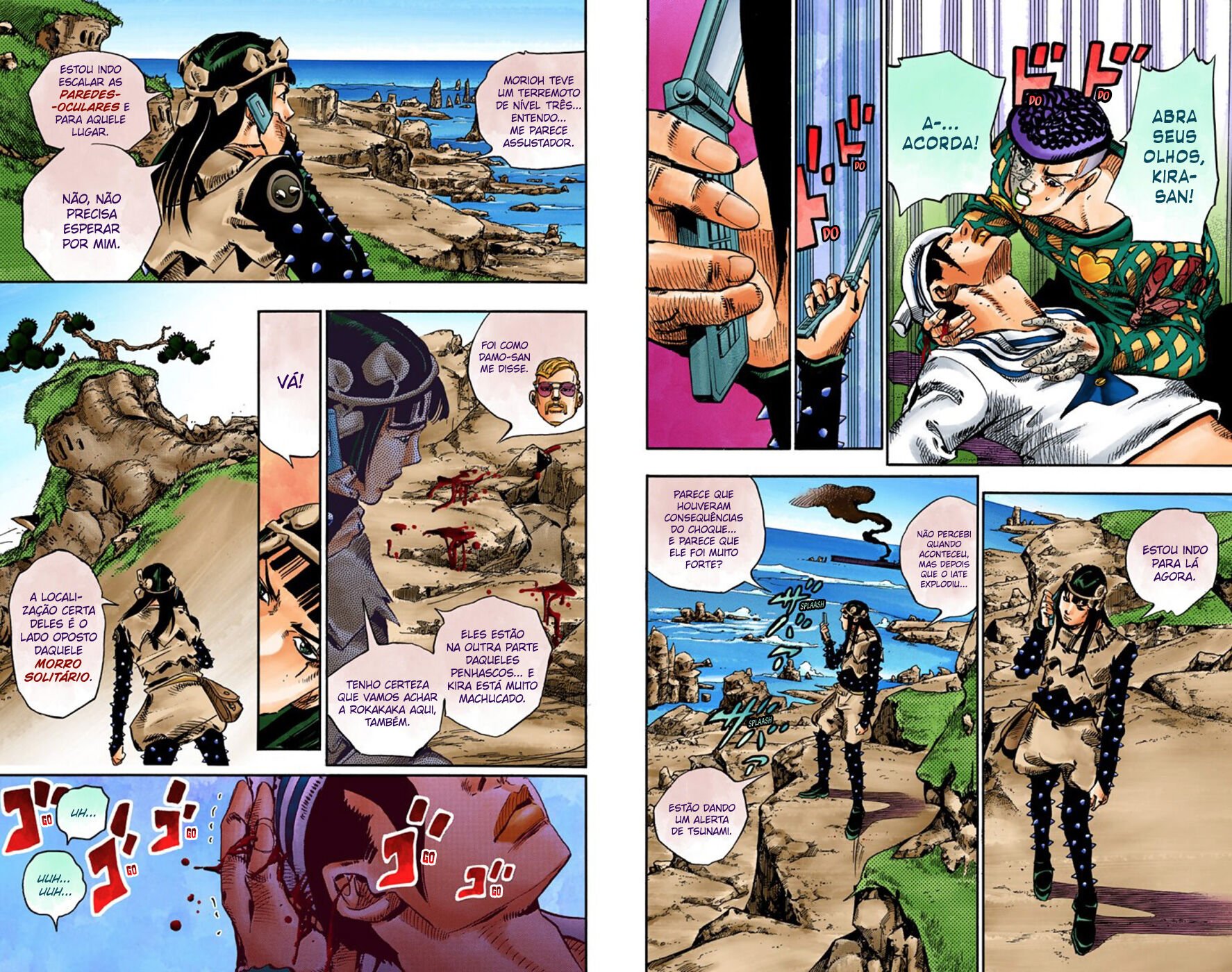 JoJo's Bizarre Adventure, Part 8: JoJolion - Digital Colored Comics Capítulo 53 Página 11
