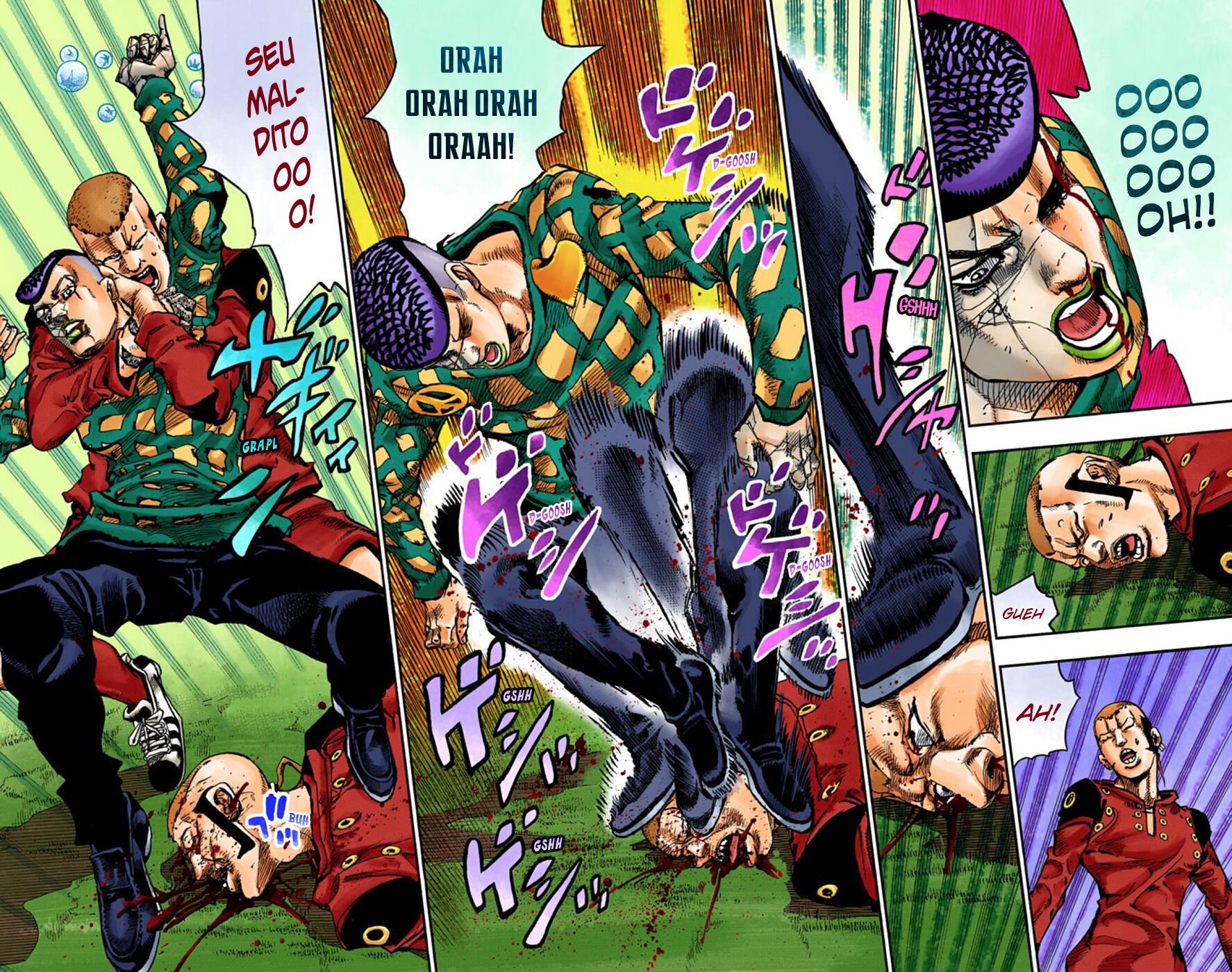 JoJo's Bizarre Adventure, Part 8: JoJolion - Digital Colored Comics Capítulo 53 Página 16