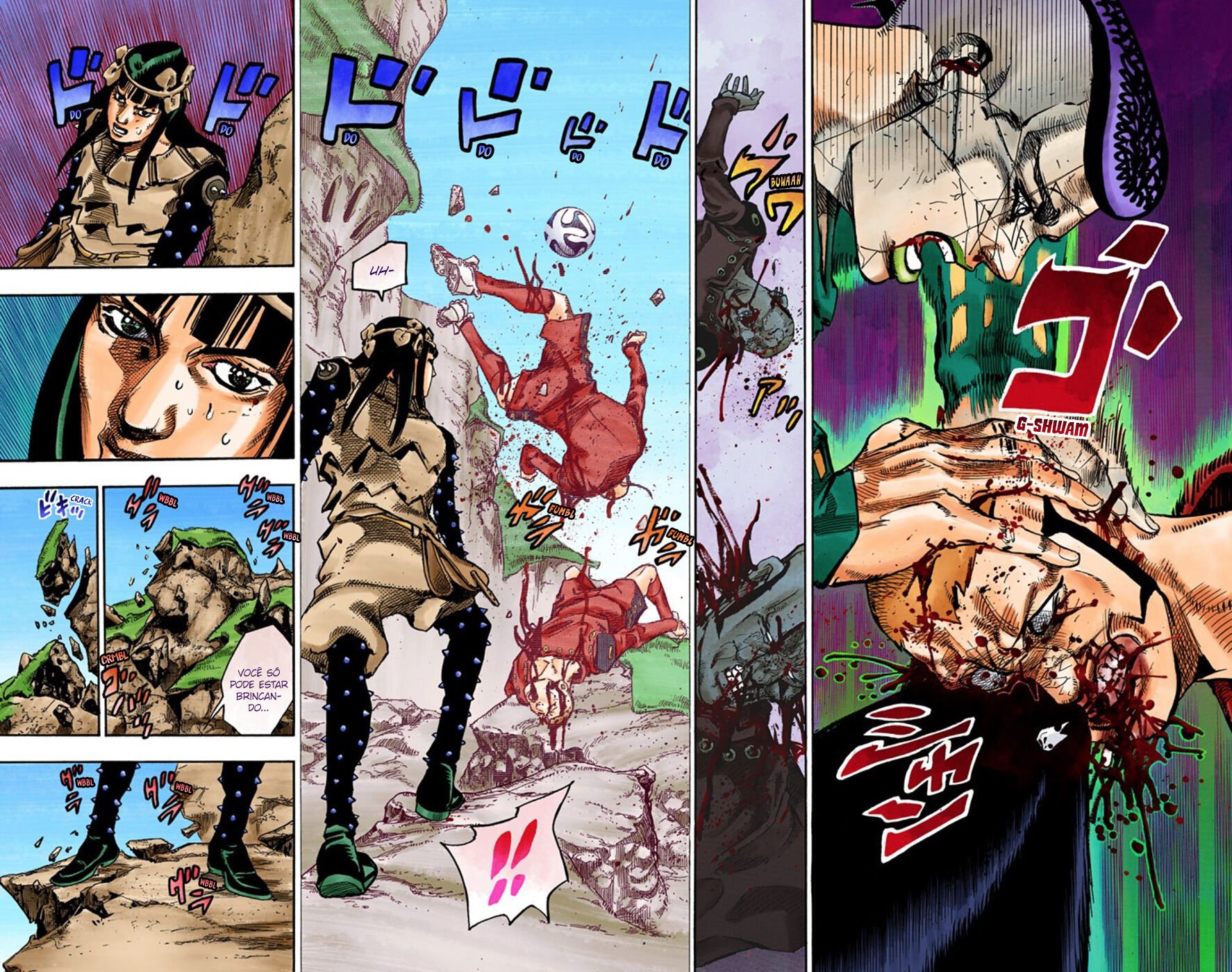 JoJo's Bizarre Adventure, Part 8: JoJolion - Digital Colored Comics Capítulo 53 Página 18