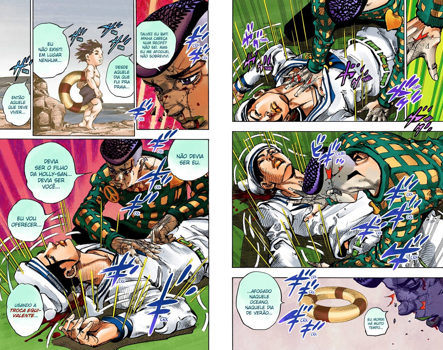 JoJo's Bizarre Adventure, Part 8: JoJolion - Digital Colored Comics Capítulo 53 Página 21