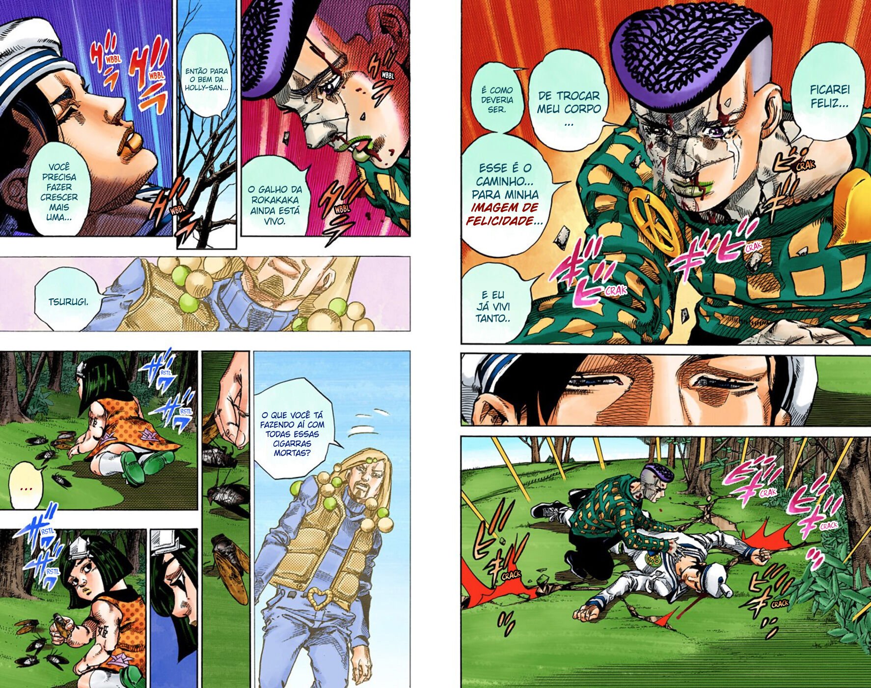 JoJo's Bizarre Adventure, Part 8: JoJolion - Digital Colored Comics Capítulo 53 Página 22
