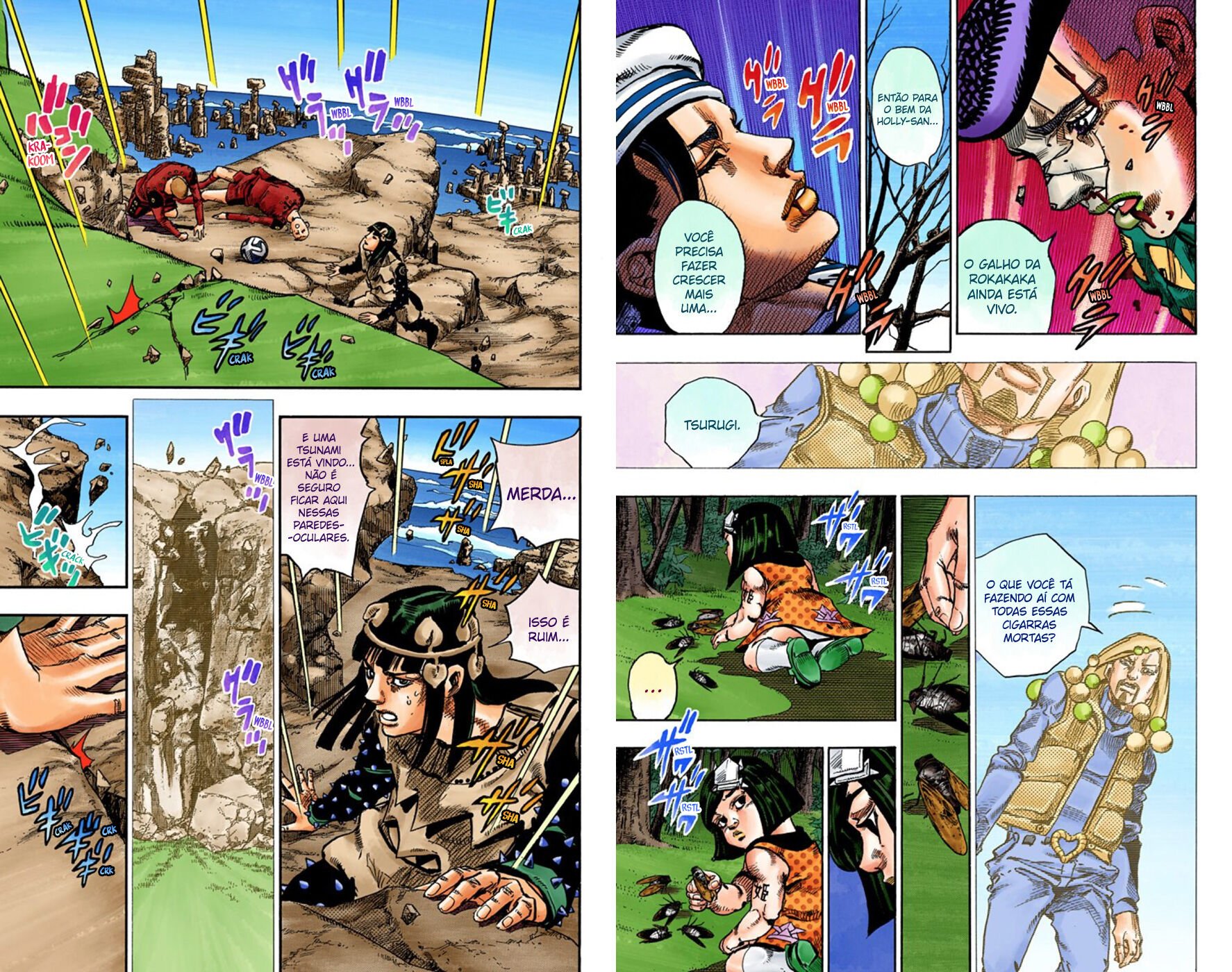 JoJo's Bizarre Adventure, Part 8: JoJolion - Digital Colored Comics Capítulo 53 Página 23