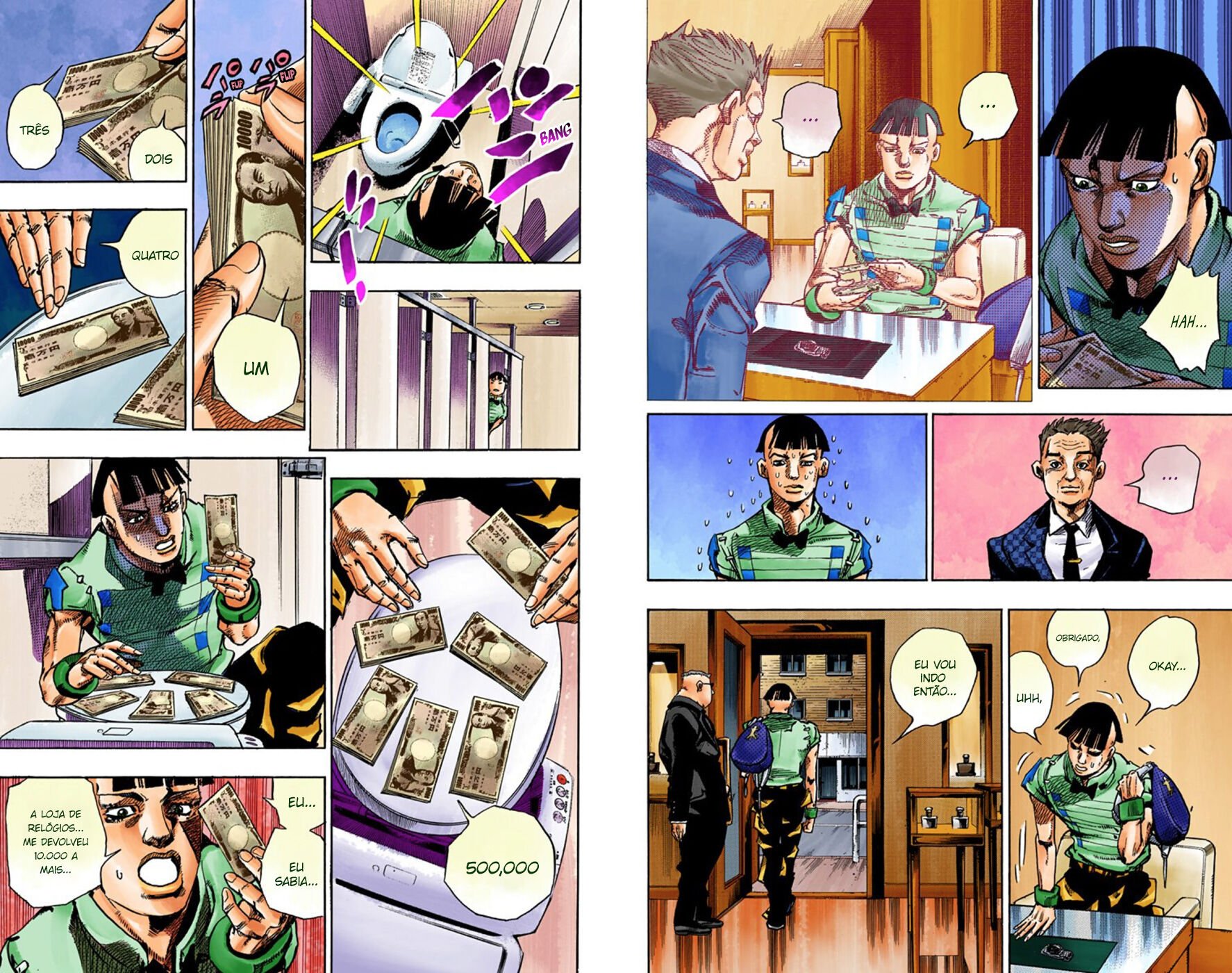 JoJo's Bizarre Adventure, Part 8: JoJolion - Digital Colored Comics Capítulo 56 Página 10