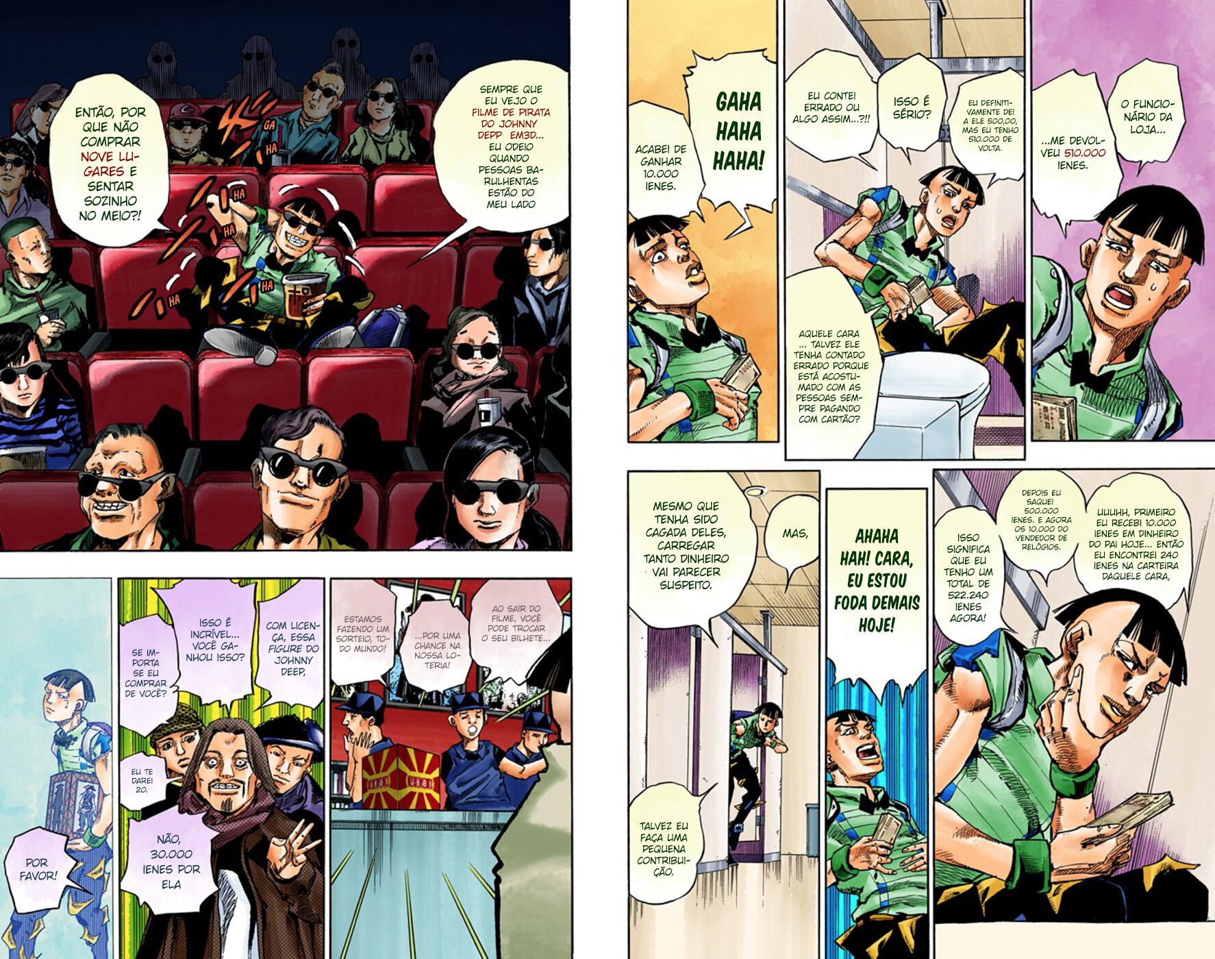 JoJo's Bizarre Adventure, Part 8: JoJolion - Digital Colored Comics Capítulo 56 Página 11