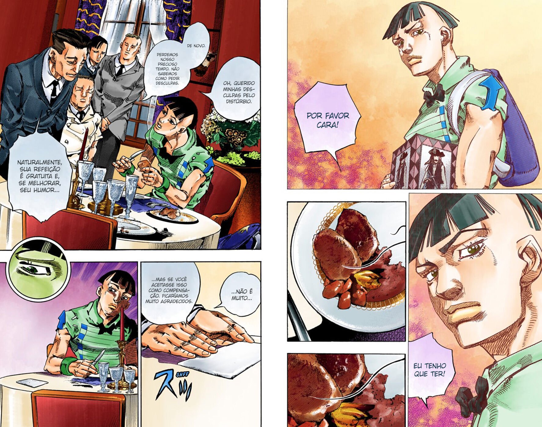 JoJo's Bizarre Adventure, Part 8: JoJolion - Digital Colored Comics Capítulo 56 Página 12