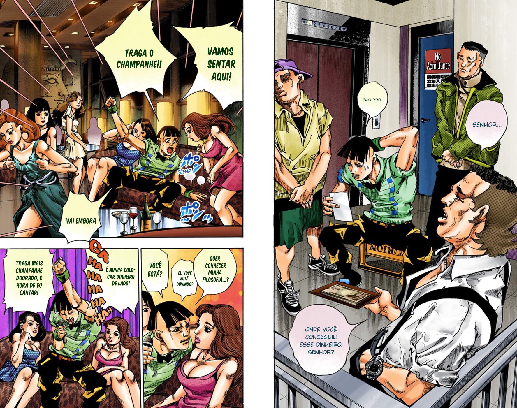 JoJo's Bizarre Adventure, Part 8: JoJolion - Digital Colored Comics Capítulo 56 Página 14