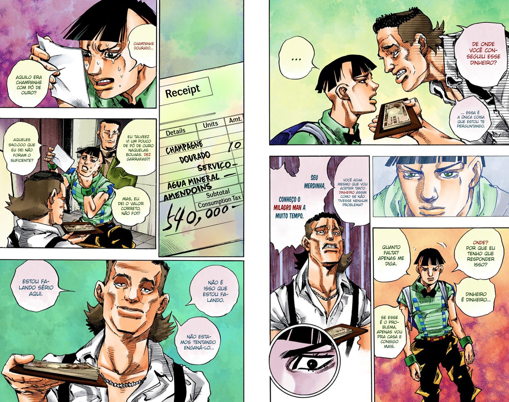 JoJo's Bizarre Adventure, Part 8: JoJolion - Digital Colored Comics Capítulo 56 Página 15