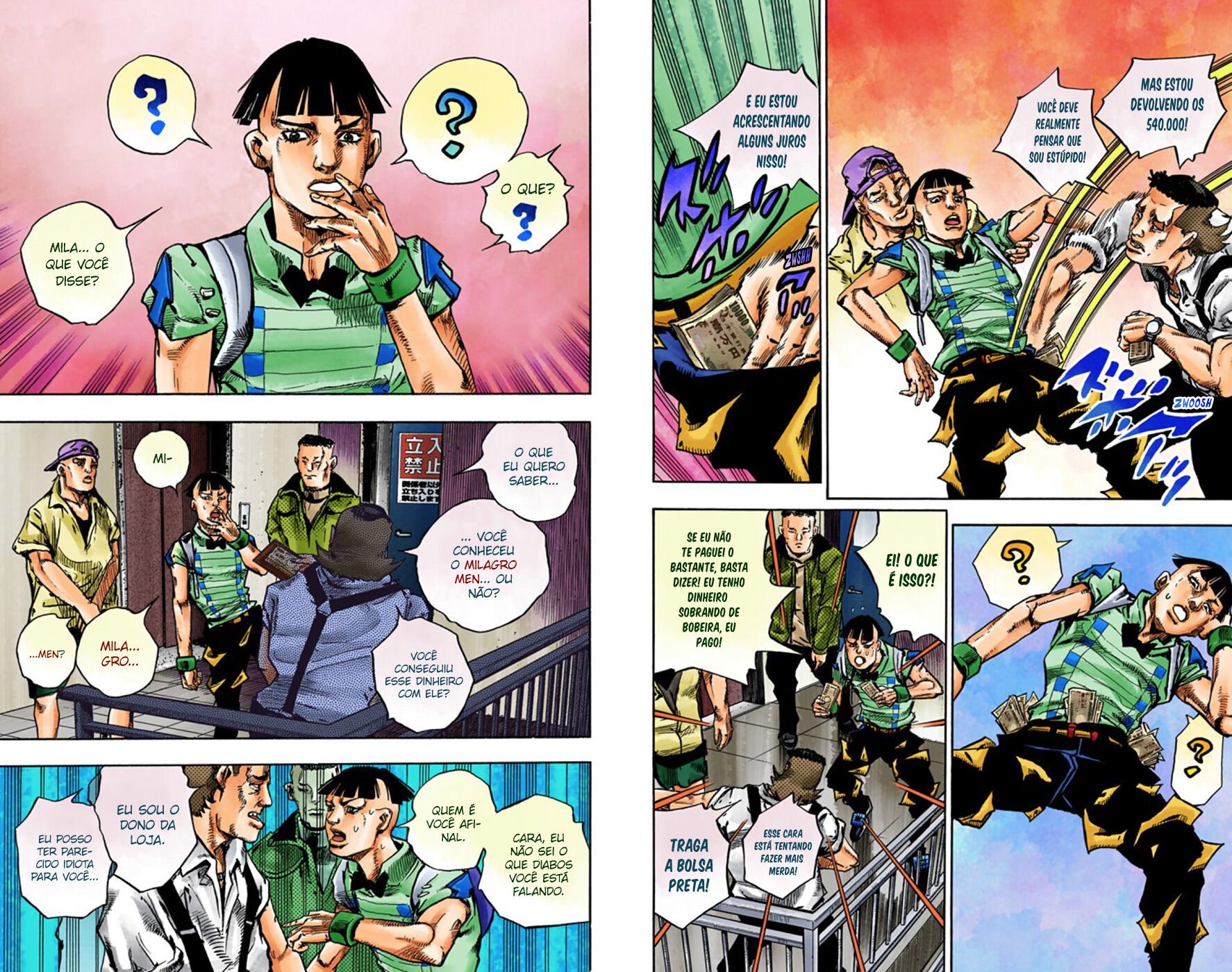 JoJo's Bizarre Adventure, Part 8: JoJolion - Digital Colored Comics Capítulo 56 Página 16