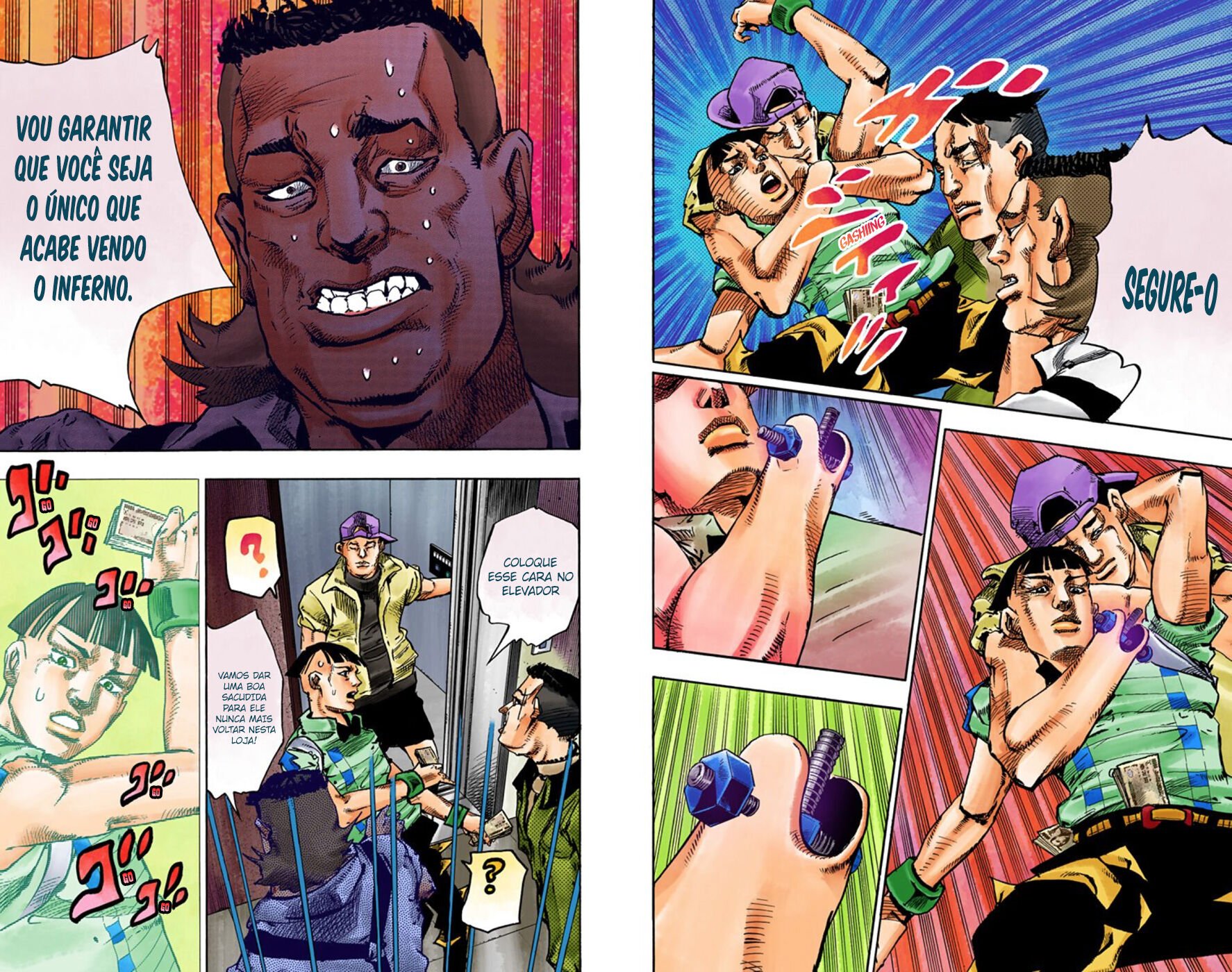 JoJo's Bizarre Adventure, Part 8: JoJolion - Digital Colored Comics Capítulo 56 Página 17