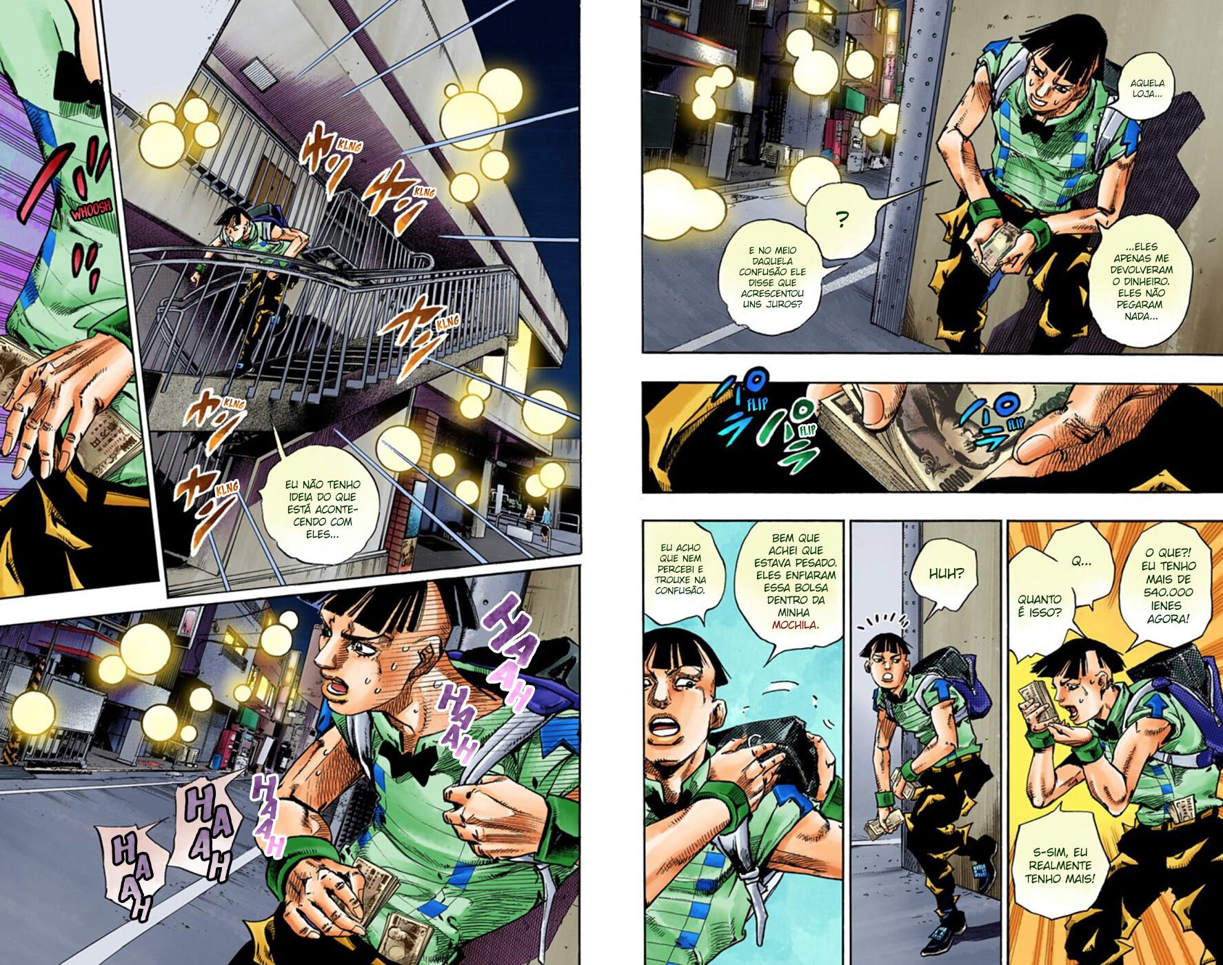 JoJo's Bizarre Adventure, Part 8: JoJolion - Digital Colored Comics Capítulo 56 Página 20