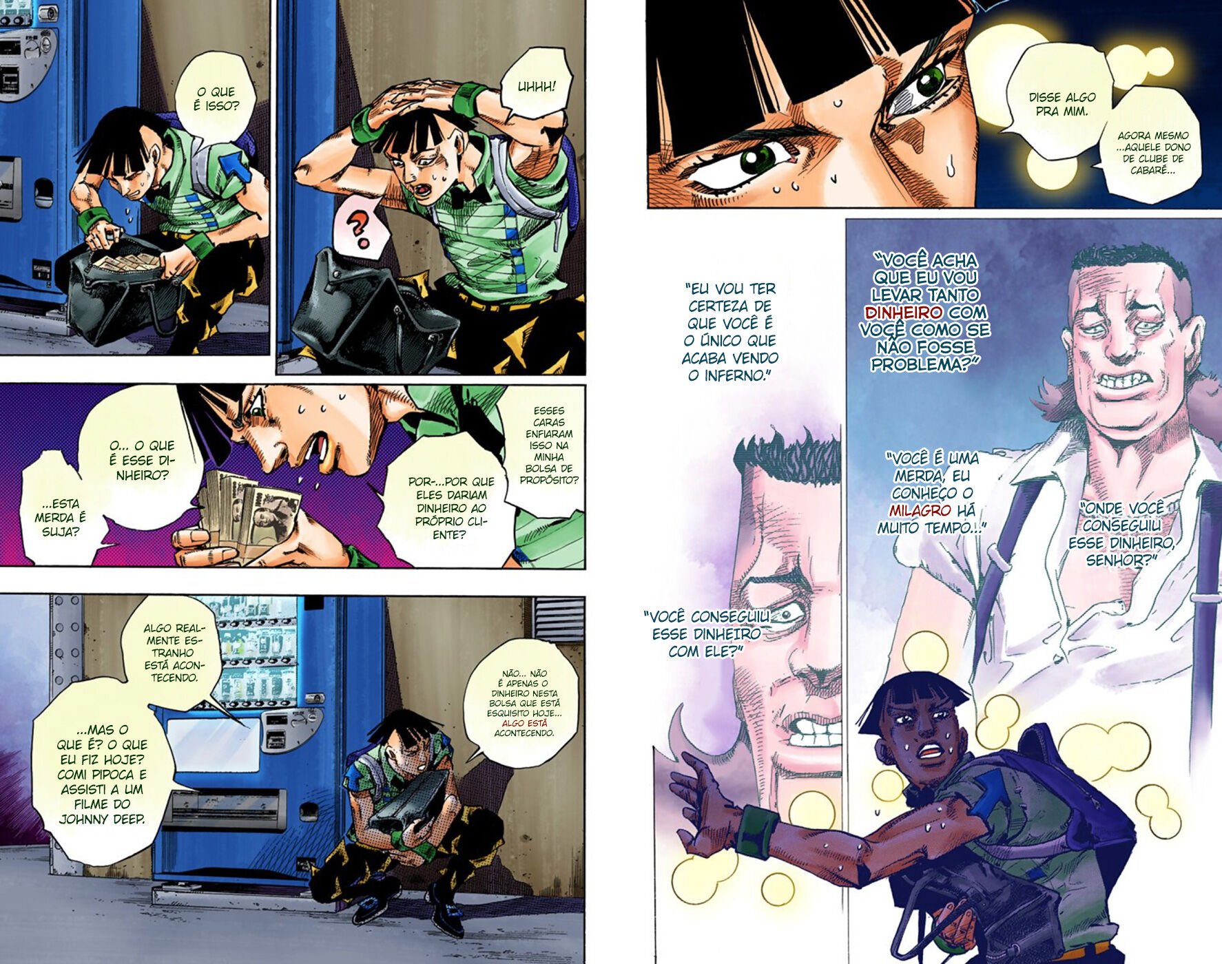 JoJo's Bizarre Adventure, Part 8: JoJolion - Digital Colored Comics Capítulo 56 Página 22