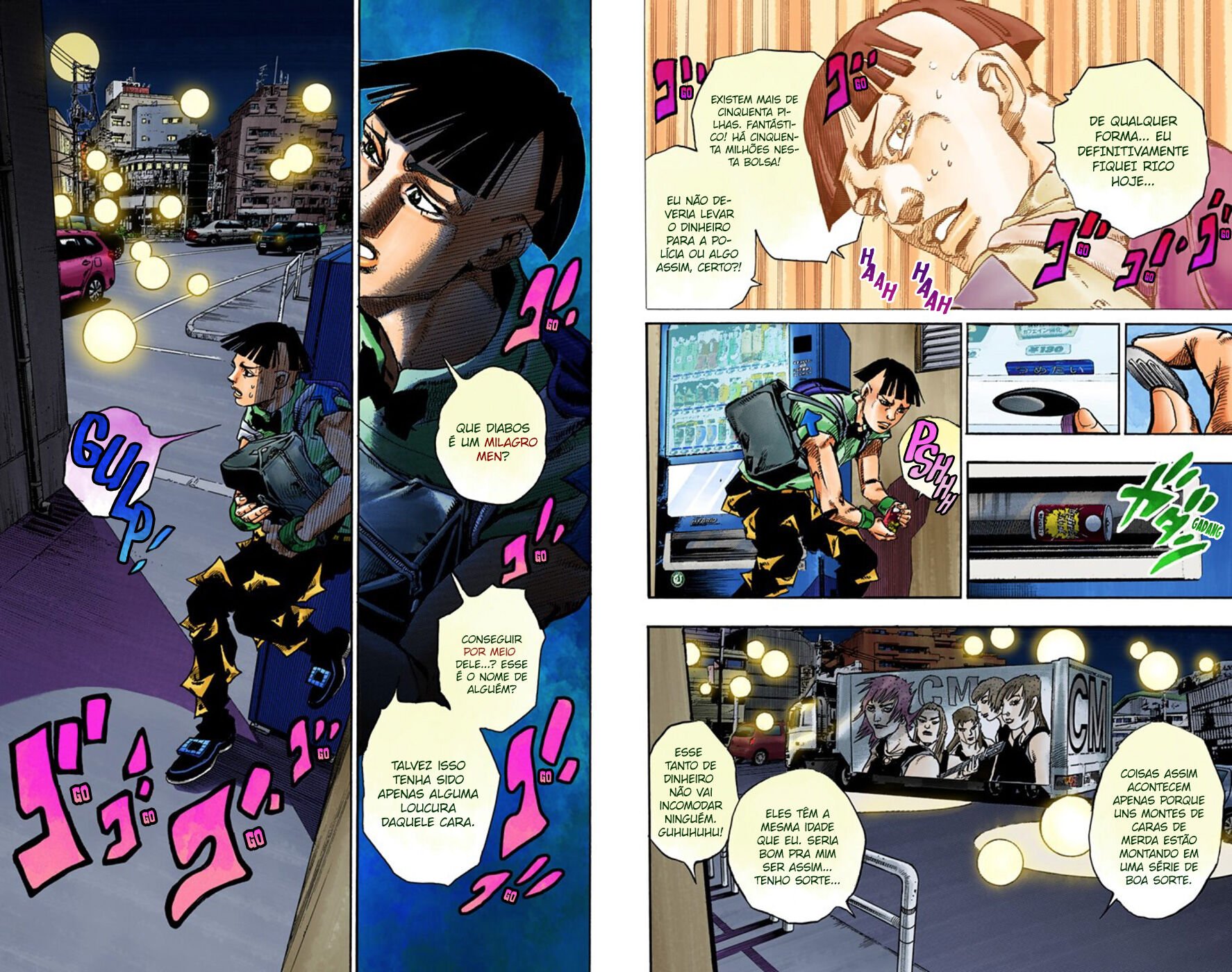 JoJo's Bizarre Adventure, Part 8: JoJolion - Digital Colored Comics Capítulo 56 Página 23