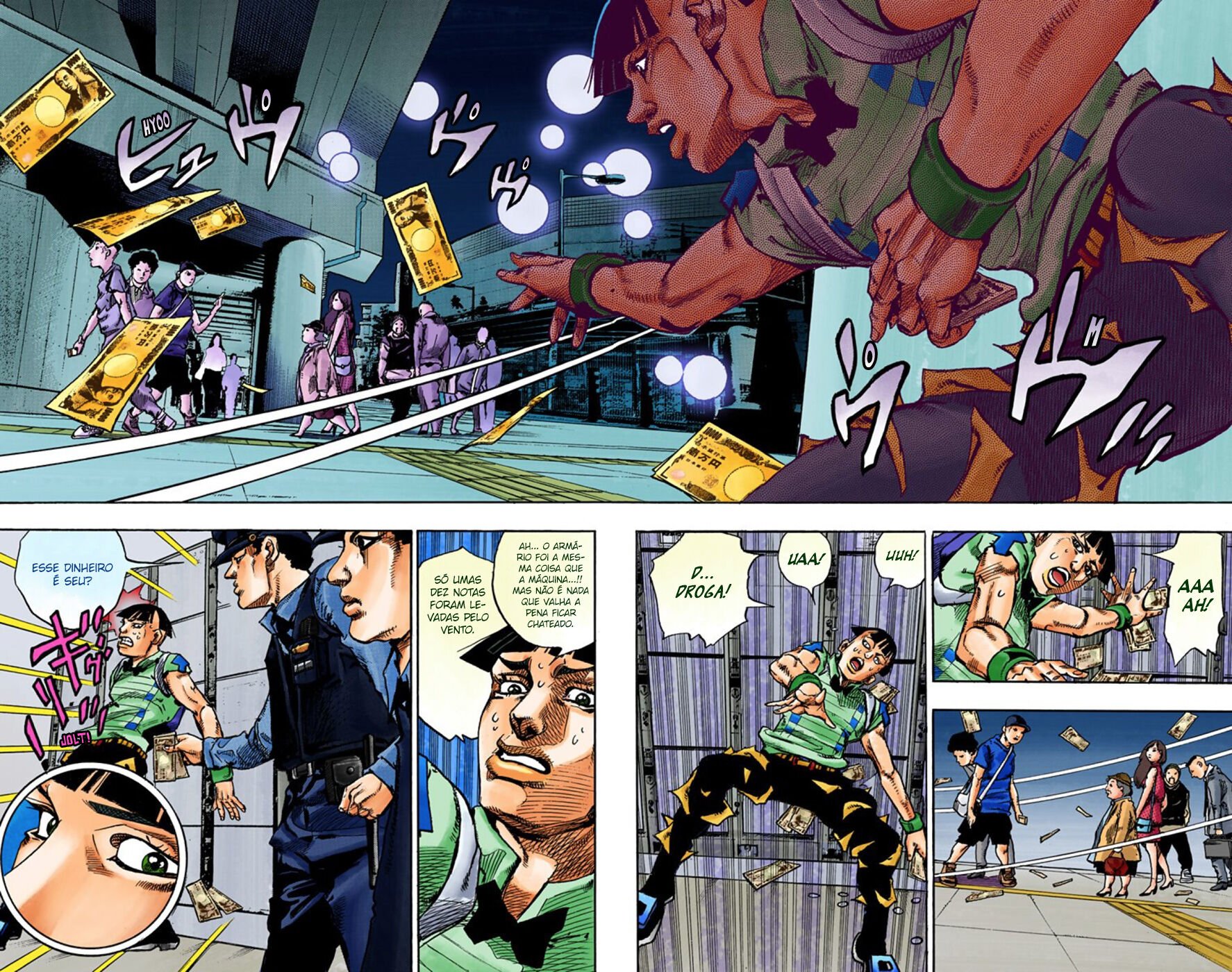 JoJo's Bizarre Adventure, Part 8: JoJolion - Digital Colored Comics Capítulo 57 Página 10