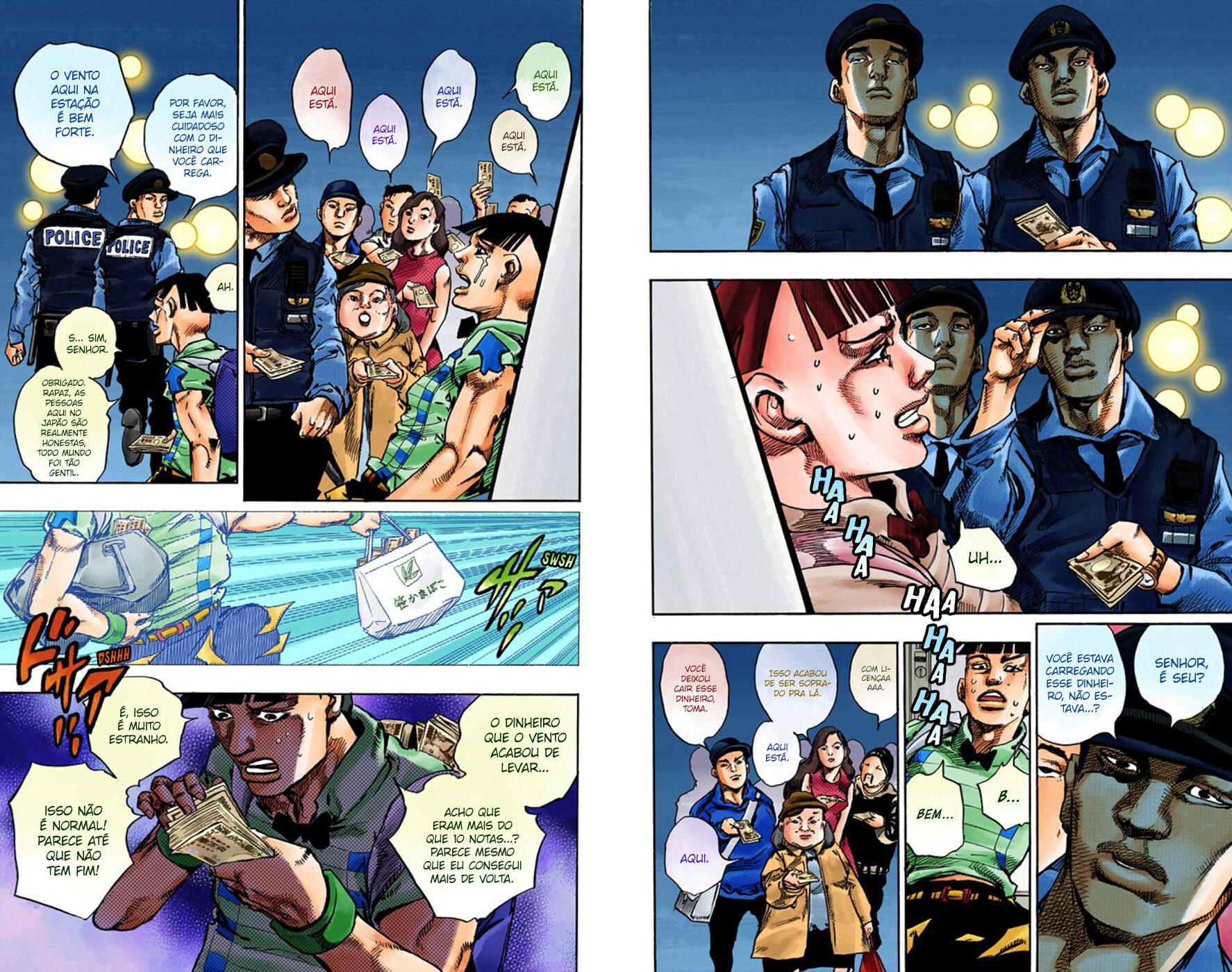 JoJo's Bizarre Adventure, Part 8: JoJolion - Digital Colored Comics Capítulo 57 Página 11