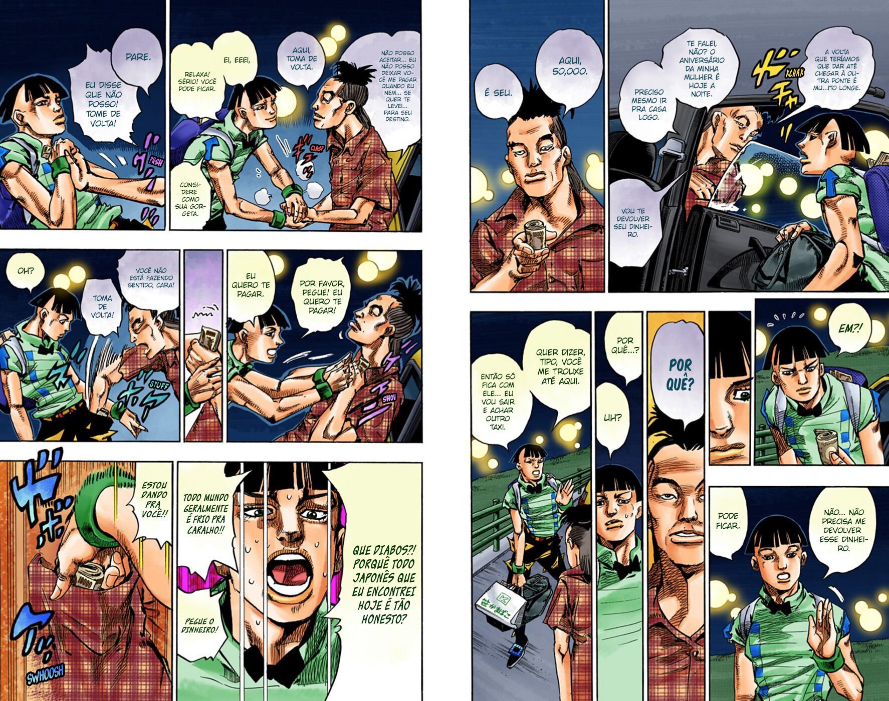 JoJo's Bizarre Adventure, Part 8: JoJolion - Digital Colored Comics Capítulo 57 Página 13
