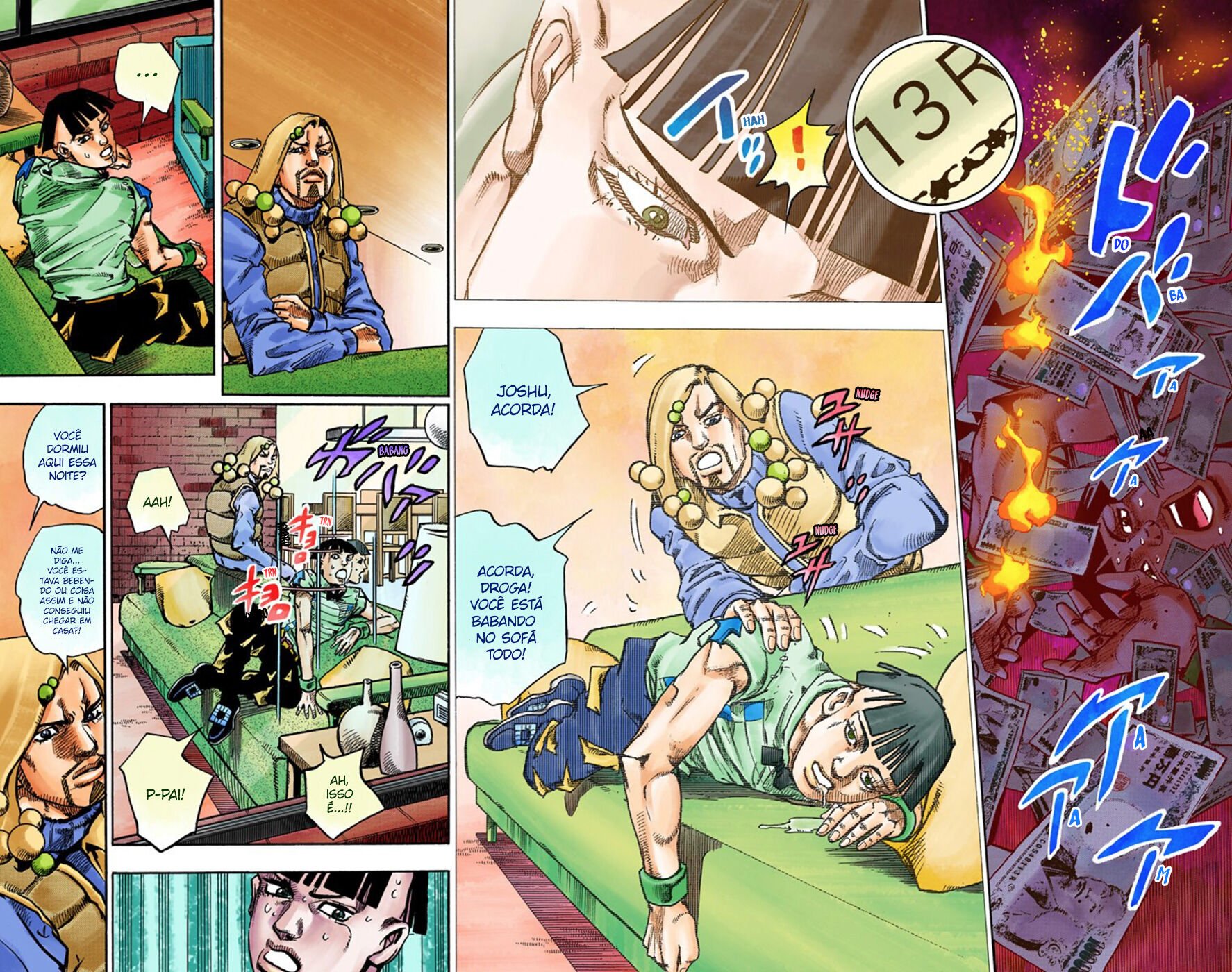 JoJo's Bizarre Adventure, Part 8: JoJolion - Digital Colored Comics Capítulo 57 Página 16
