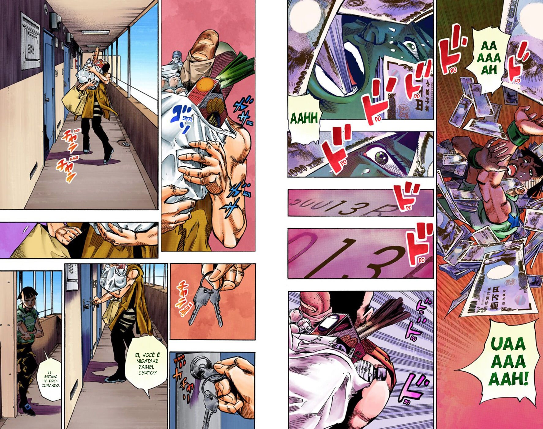 JoJo's Bizarre Adventure, Part 8: JoJolion - Digital Colored Comics Capítulo 57 Página 18