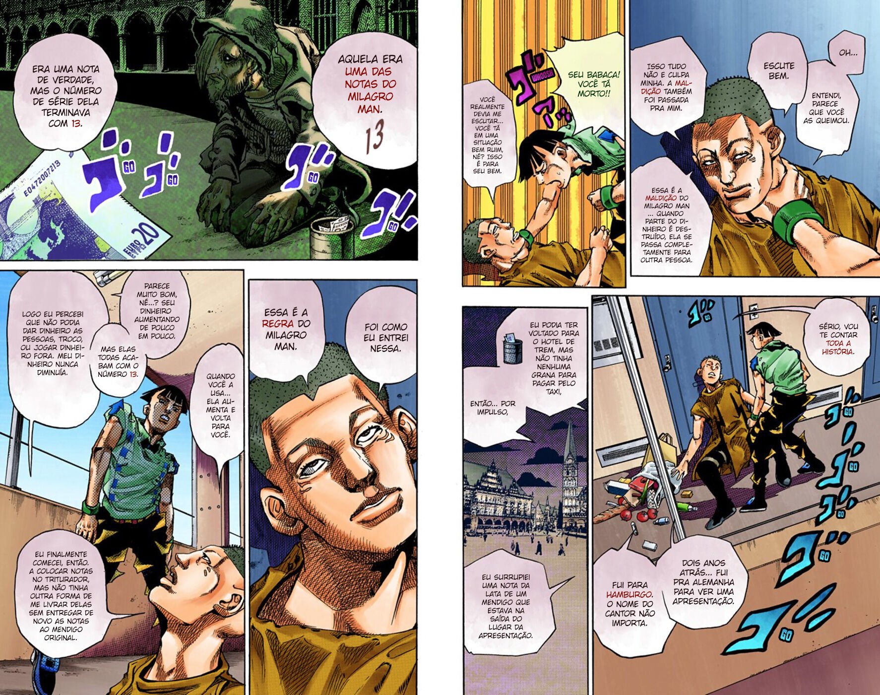 JoJo's Bizarre Adventure, Part 8: JoJolion - Digital Colored Comics Capítulo 57 Página 20