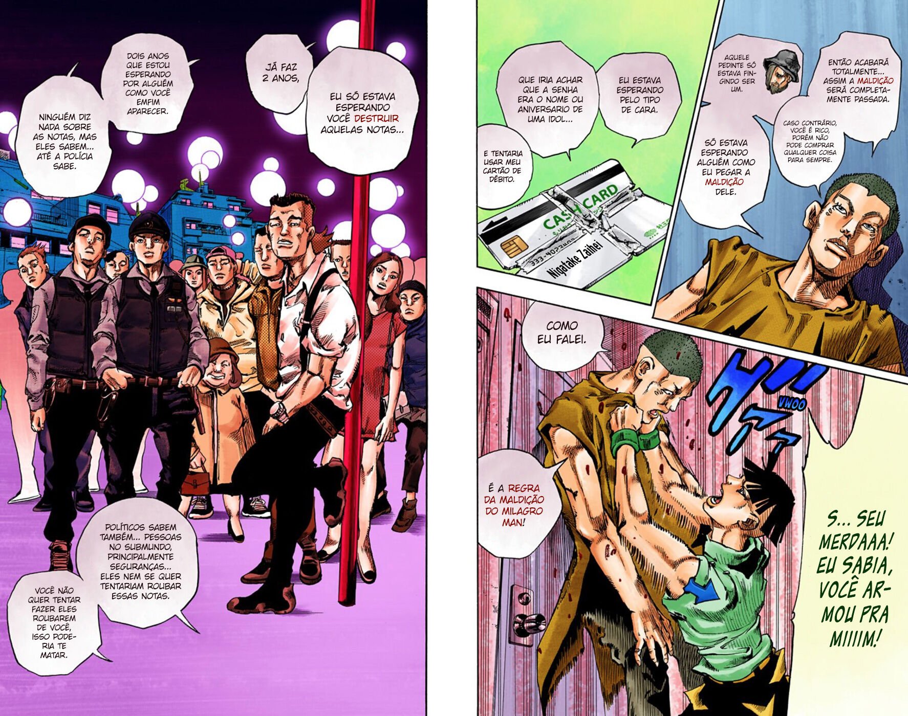 JoJo's Bizarre Adventure, Part 8: JoJolion - Digital Colored Comics Capítulo 57 Página 21