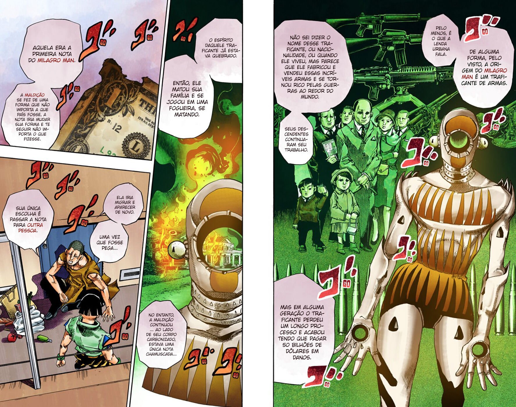 JoJo's Bizarre Adventure, Part 8: JoJolion - Digital Colored Comics Capítulo 57 Página 22