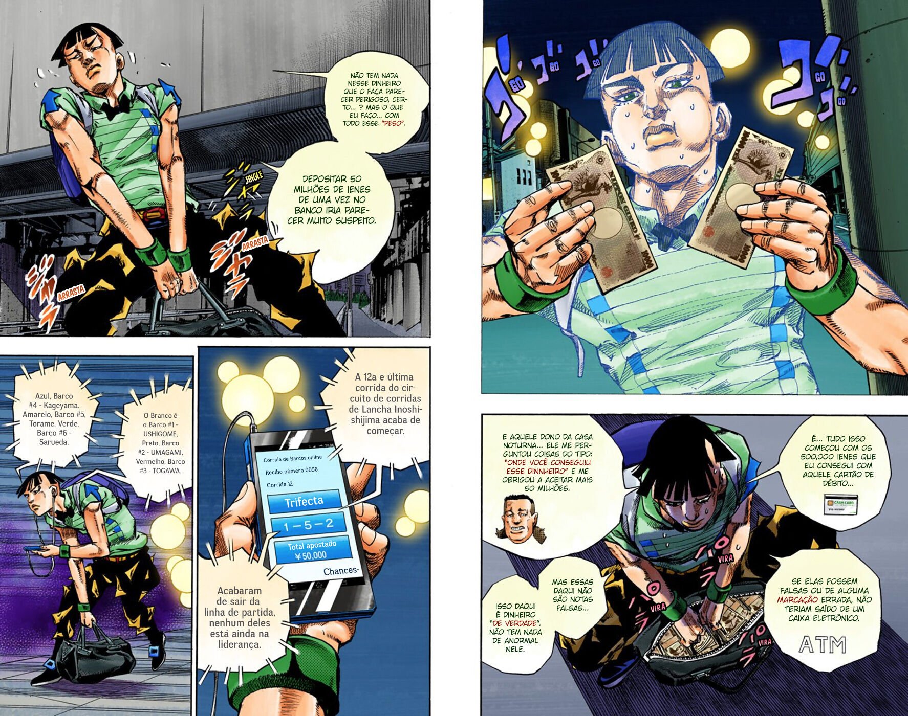 JoJo's Bizarre Adventure, Part 8: JoJolion - Digital Colored Comics Capítulo 57 Página 5