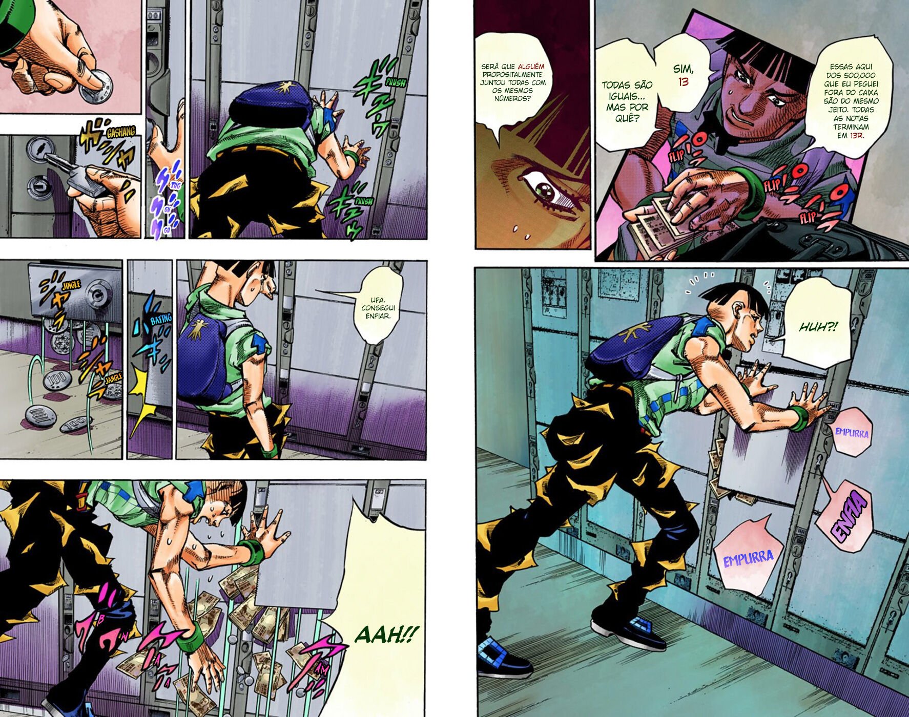 JoJo's Bizarre Adventure, Part 8: JoJolion - Digital Colored Comics Capítulo 57 Página 9