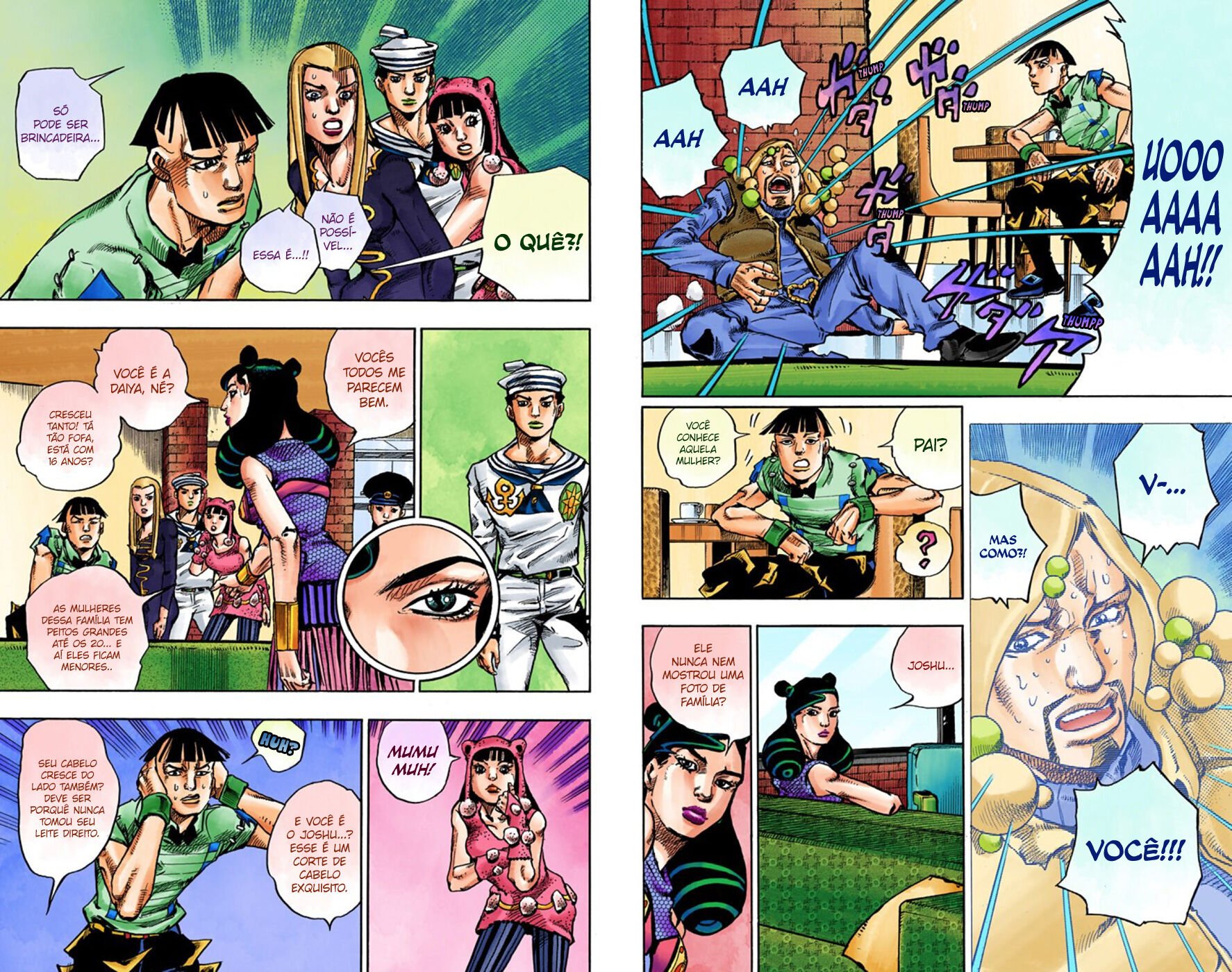 JoJo's Bizarre Adventure, Part 8: JoJolion - Digital Colored Comics Capítulo 58 Página 14