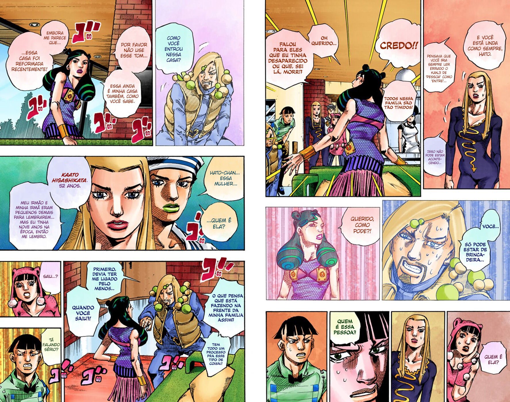 JoJo's Bizarre Adventure, Part 8: JoJolion - Digital Colored Comics Capítulo 58 Página 15