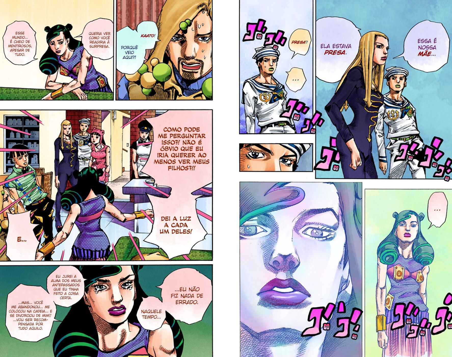 JoJo's Bizarre Adventure, Part 8: JoJolion - Digital Colored Comics Capítulo 58 Página 16