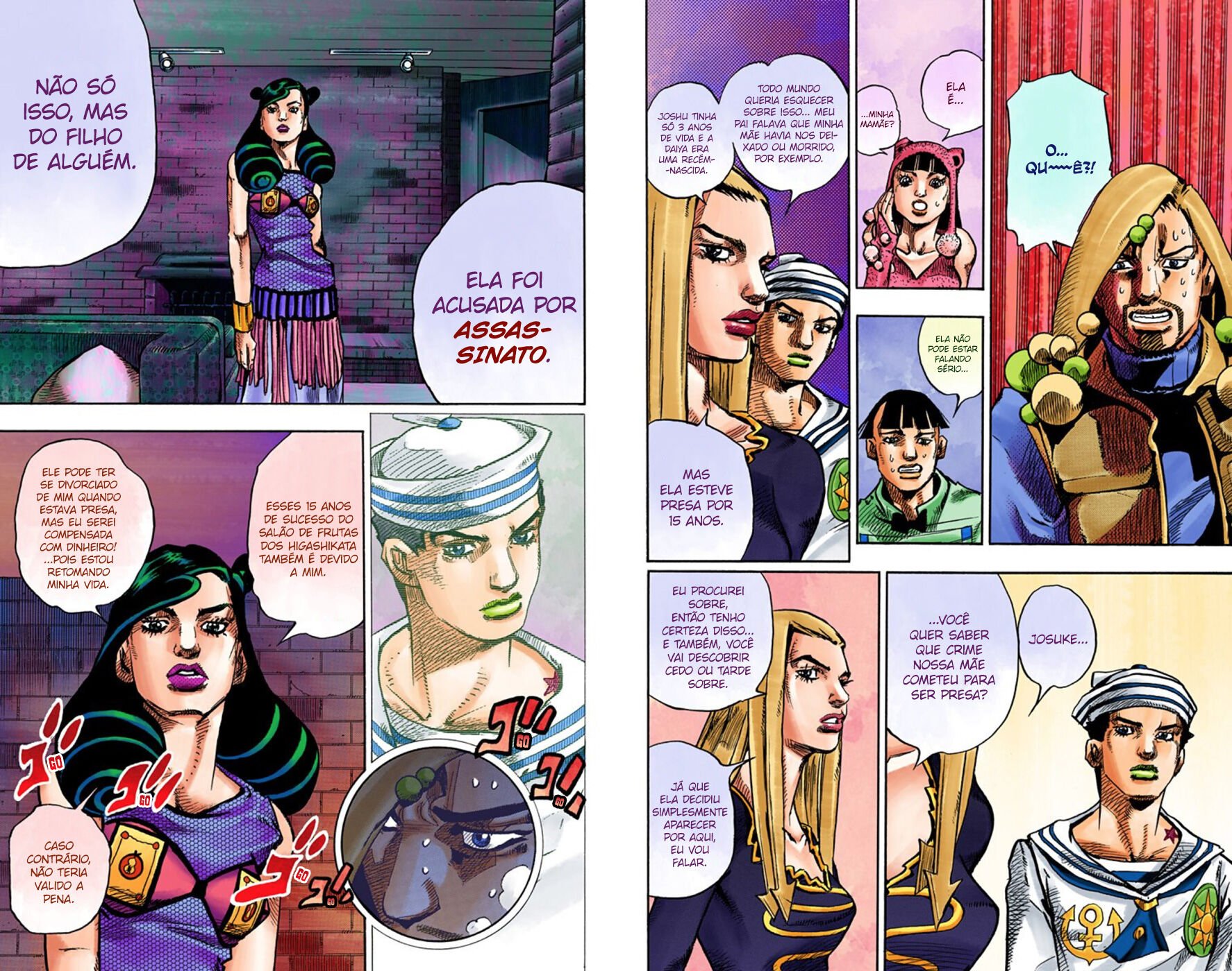 JoJo's Bizarre Adventure, Part 8: JoJolion - Digital Colored Comics Capítulo 58 Página 17