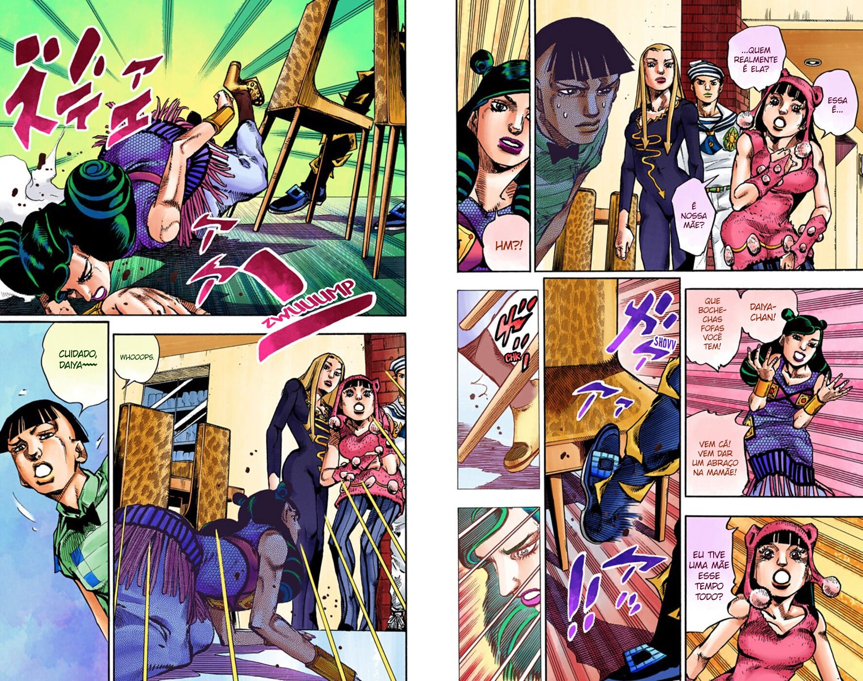 JoJo's Bizarre Adventure, Part 8: JoJolion - Digital Colored Comics Capítulo 58 Página 18
