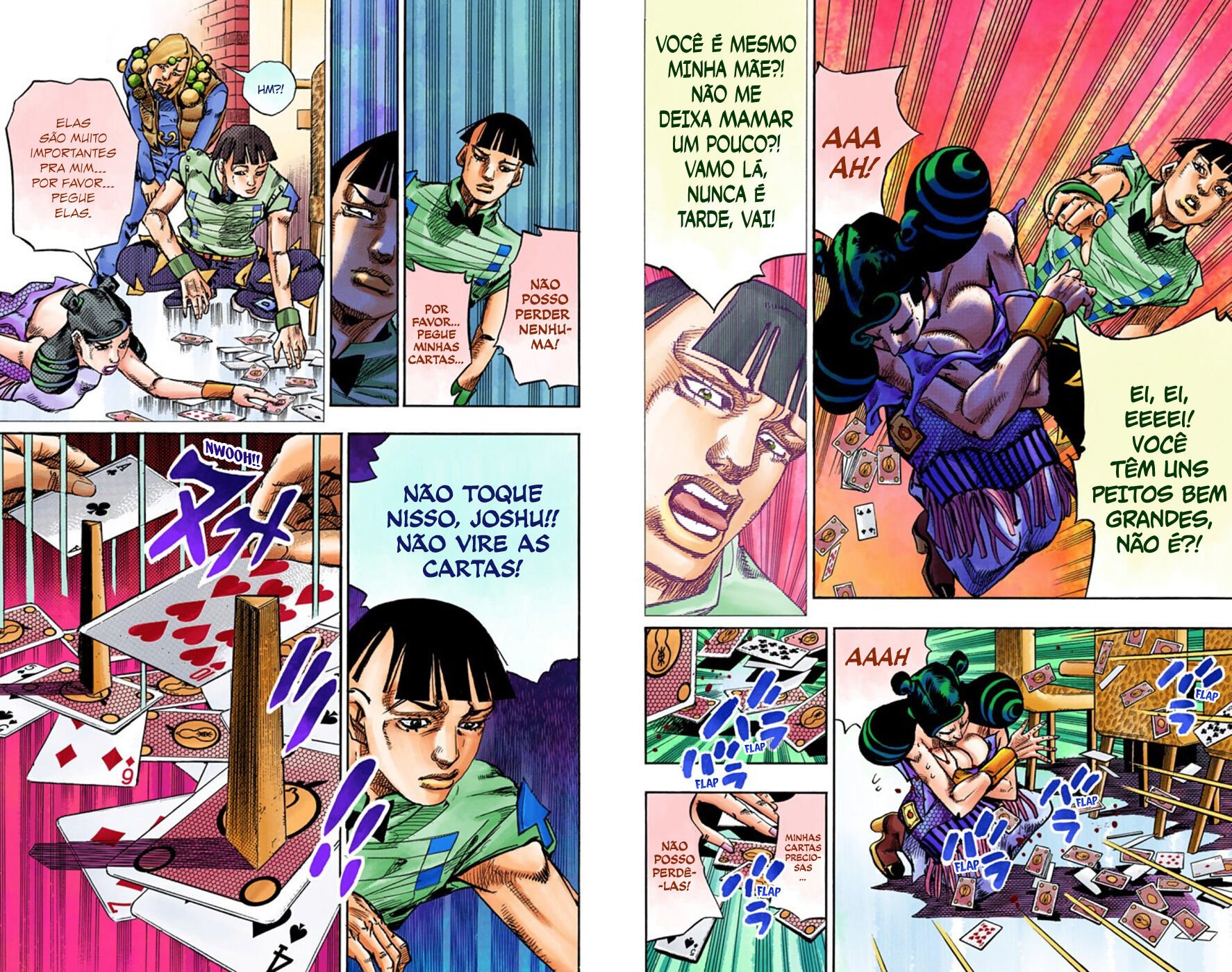 JoJo's Bizarre Adventure, Part 8: JoJolion - Digital Colored Comics Capítulo 58 Página 20