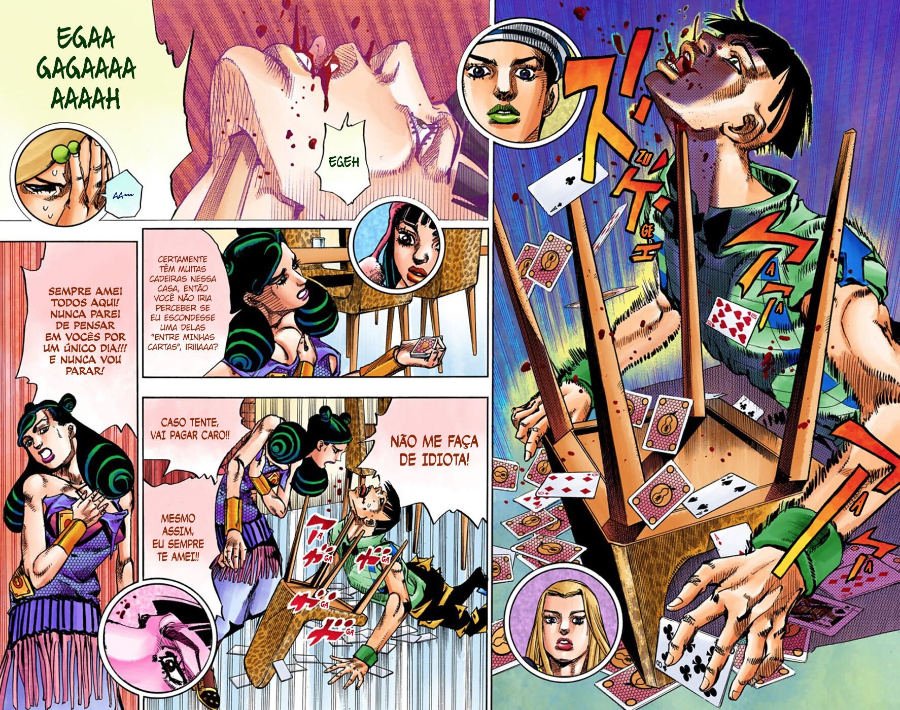 JoJo's Bizarre Adventure, Part 8: JoJolion - Digital Colored Comics Capítulo 58 Página 21