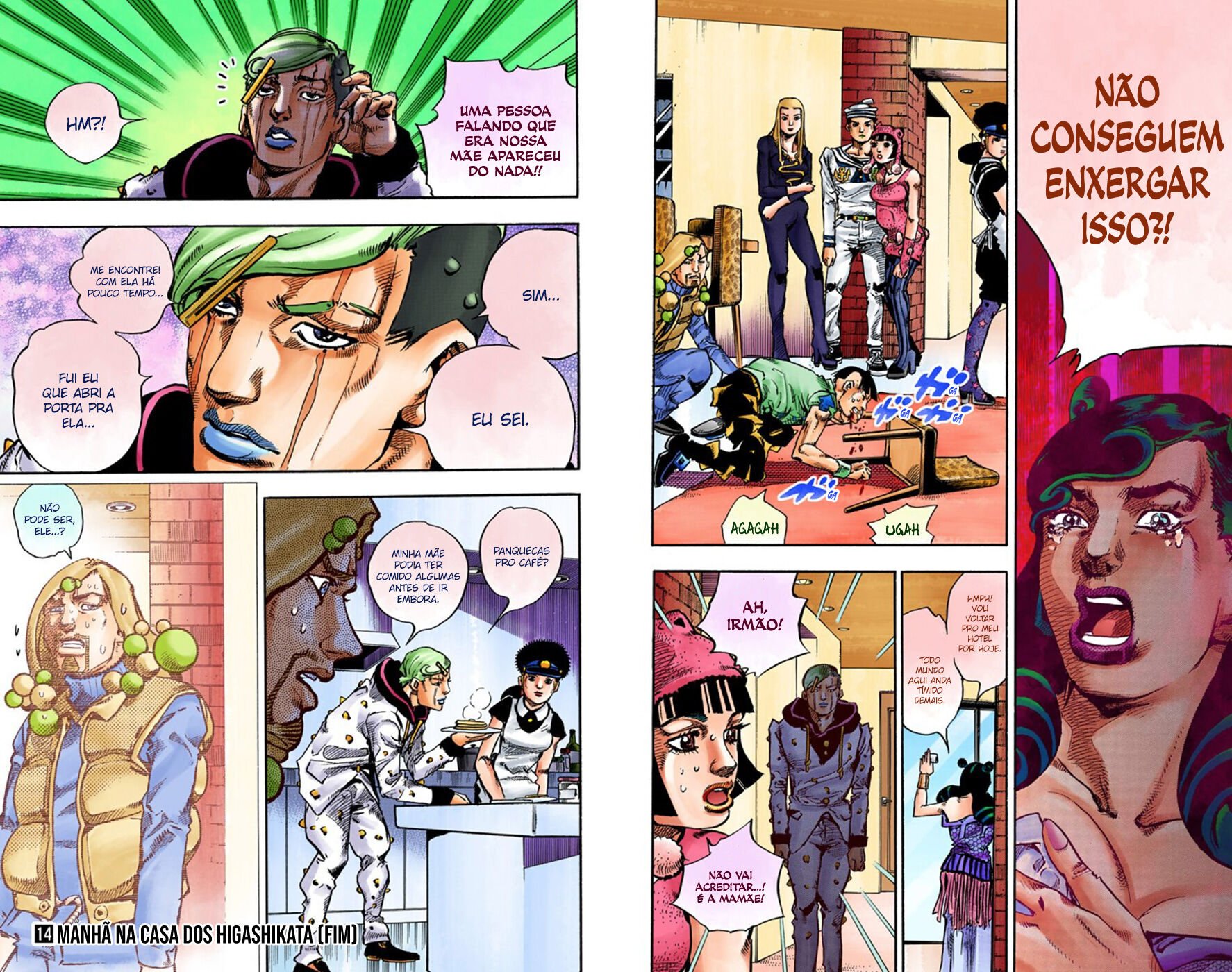 JoJo's Bizarre Adventure, Part 8: JoJolion - Digital Colored Comics Capítulo 58 Página 22