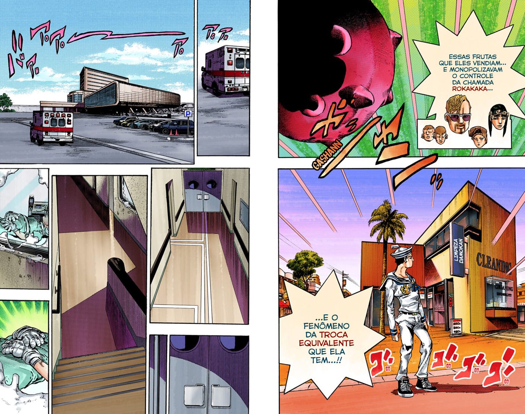 JoJo's Bizarre Adventure, Part 8: JoJolion - Digital Colored Comics Capítulo 58 Página 4