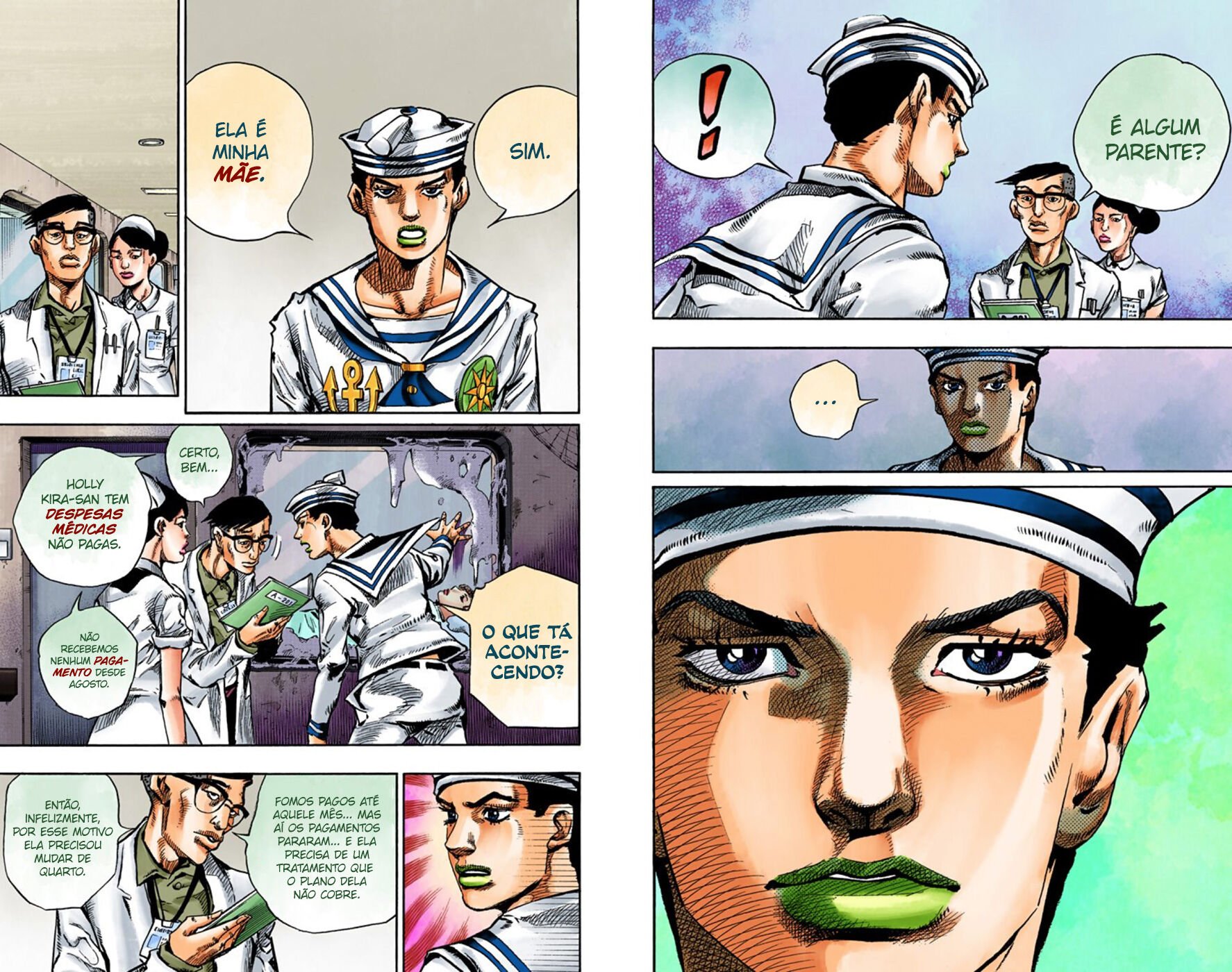 JoJo's Bizarre Adventure, Part 8: JoJolion - Digital Colored Comics Capítulo 58 Página 6