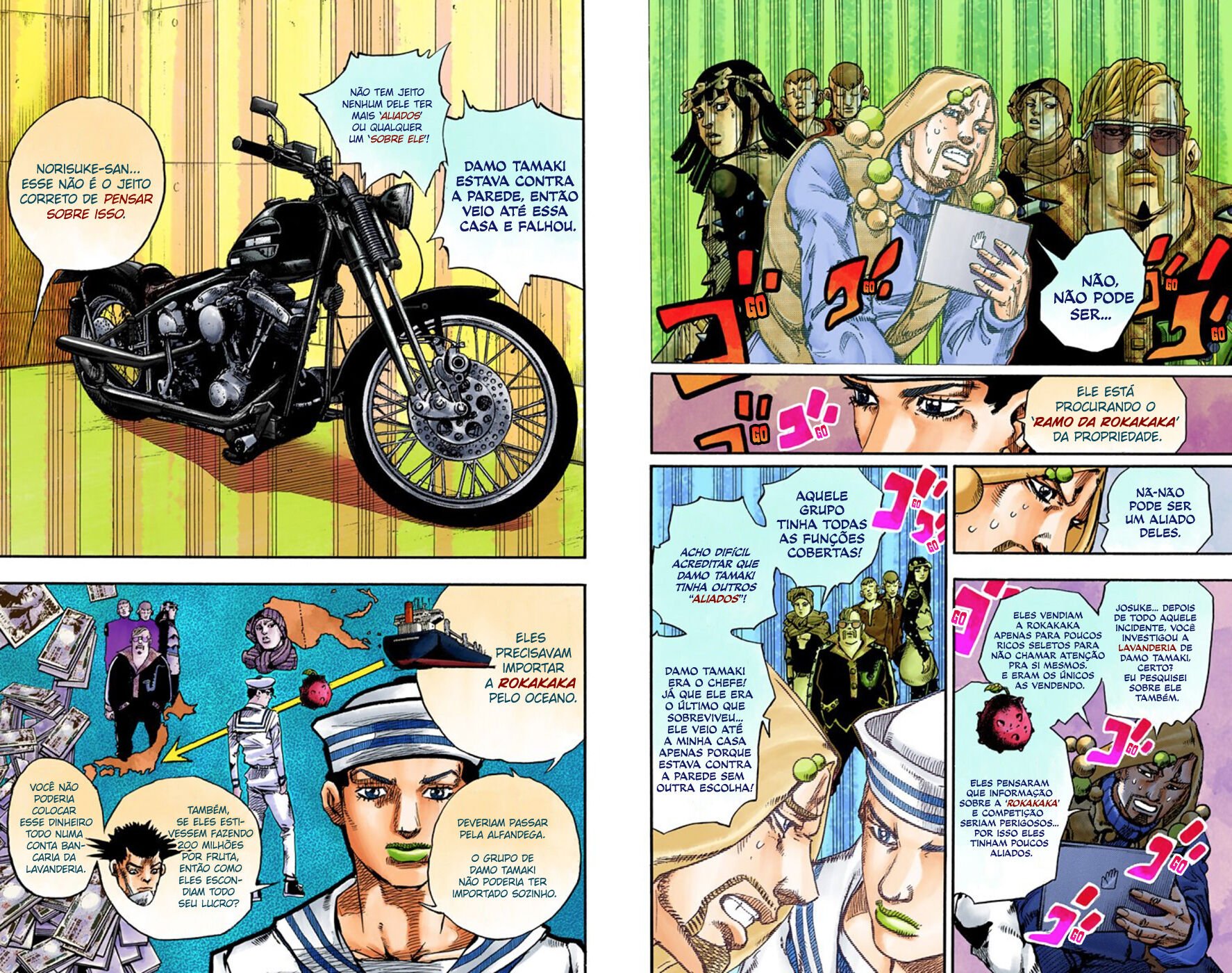 JoJo's Bizarre Adventure, Part 8: JoJolion - Digital Colored Comics Capítulo 59 Página 11