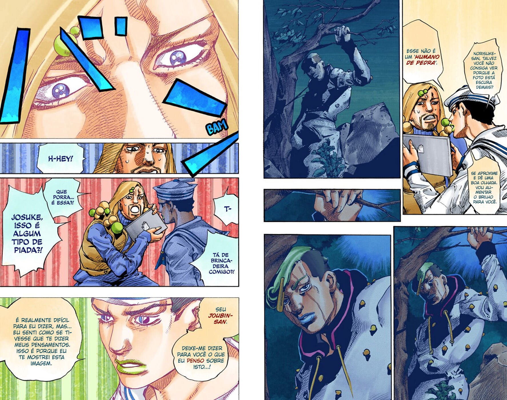 JoJo's Bizarre Adventure, Part 8: JoJolion - Digital Colored Comics Capítulo 59 Página 12
