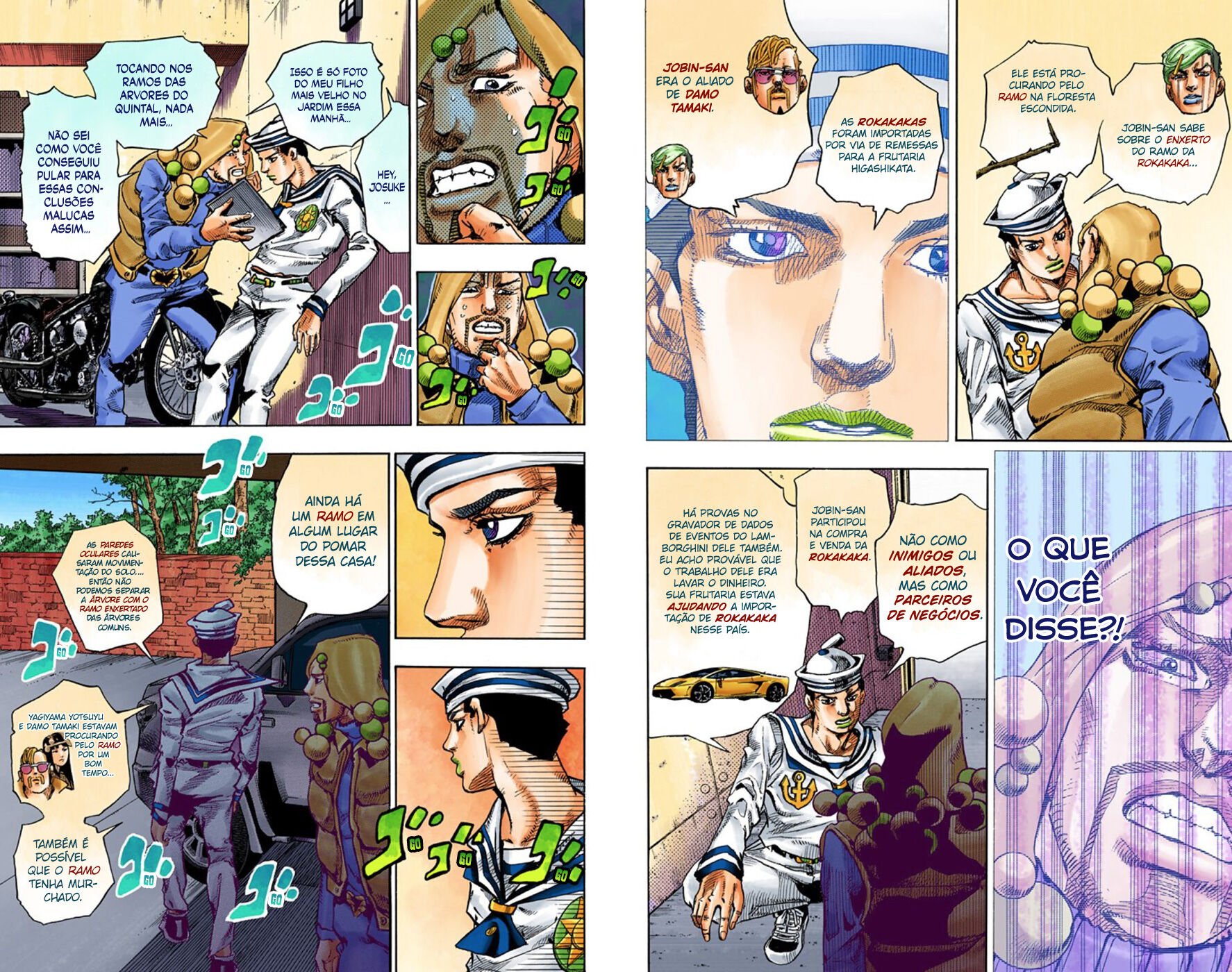 JoJo's Bizarre Adventure, Part 8: JoJolion - Digital Colored Comics Capítulo 59 Página 13