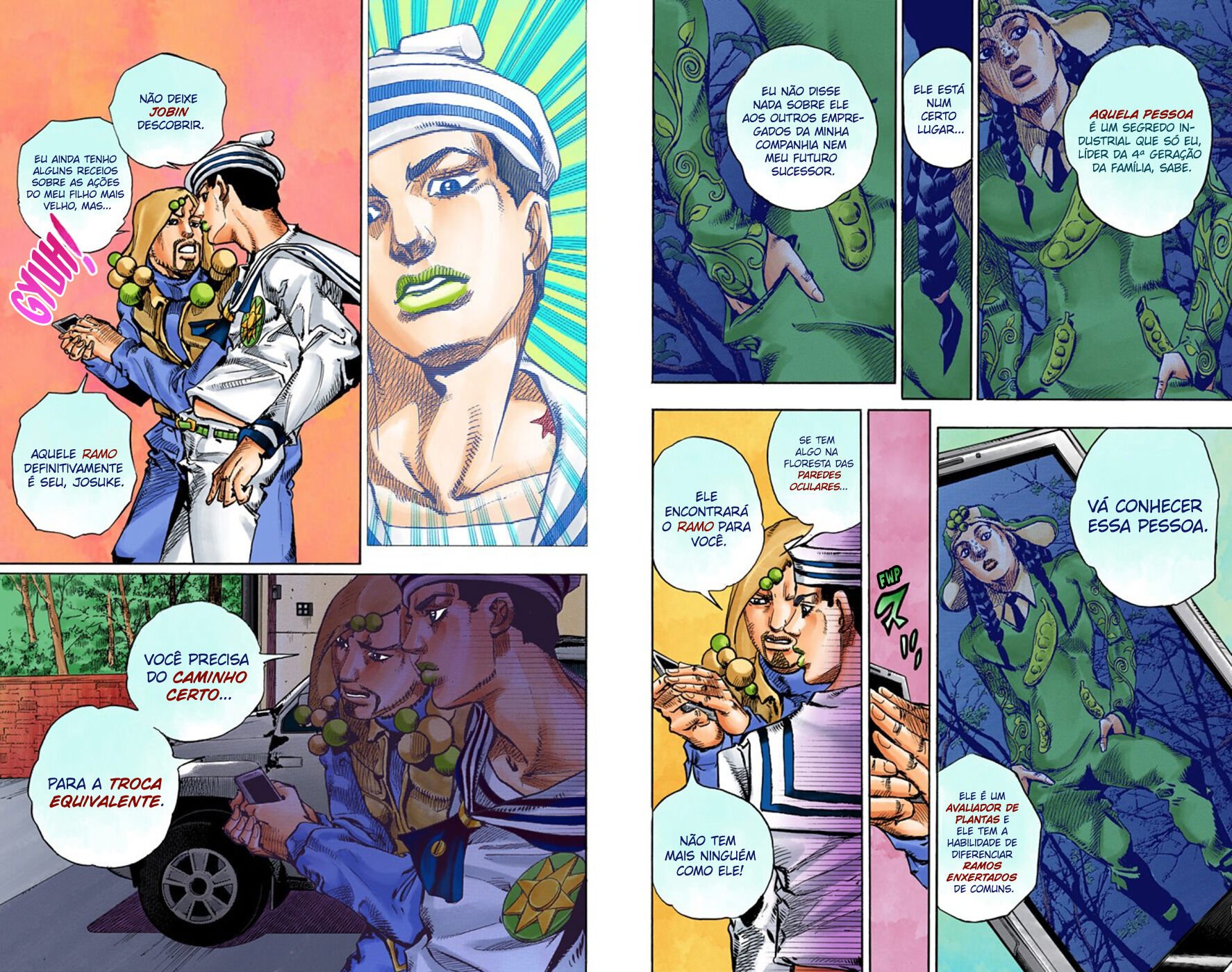 JoJo's Bizarre Adventure, Part 8: JoJolion - Digital Colored Comics Capítulo 59 Página 16